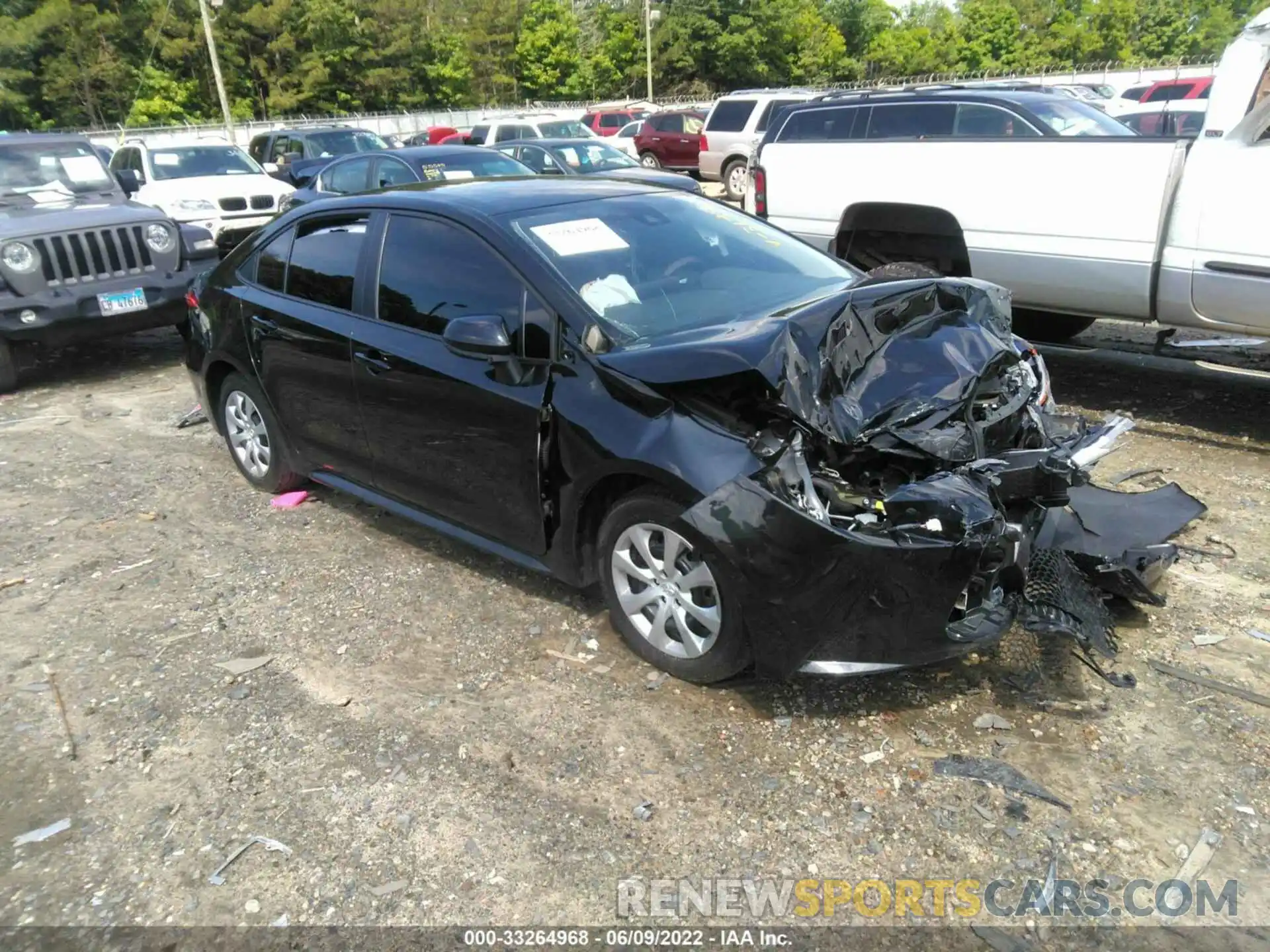 1 Photograph of a damaged car 5YFEPMAE1MP203199 TOYOTA COROLLA 2021