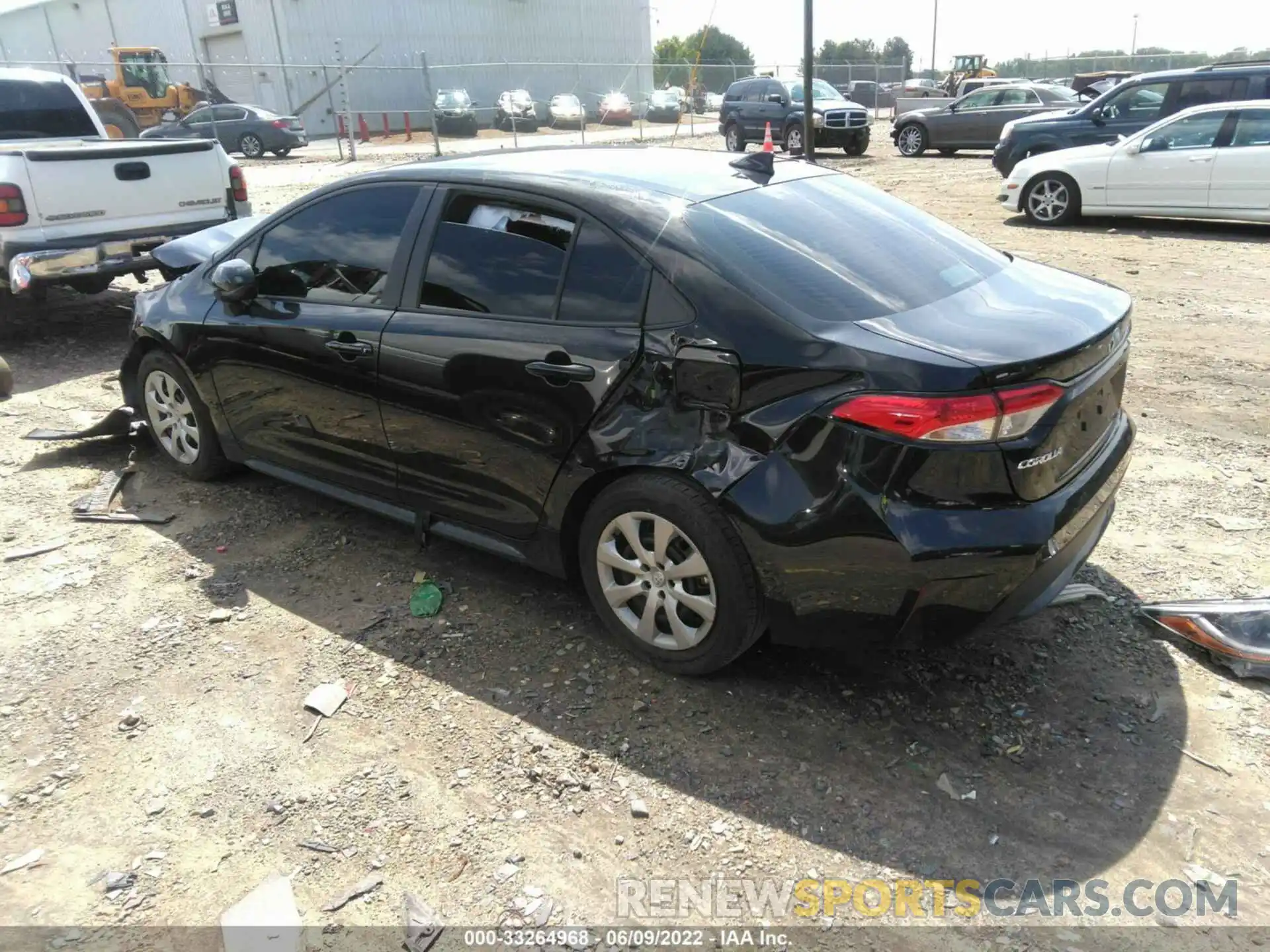 3 Photograph of a damaged car 5YFEPMAE1MP203199 TOYOTA COROLLA 2021