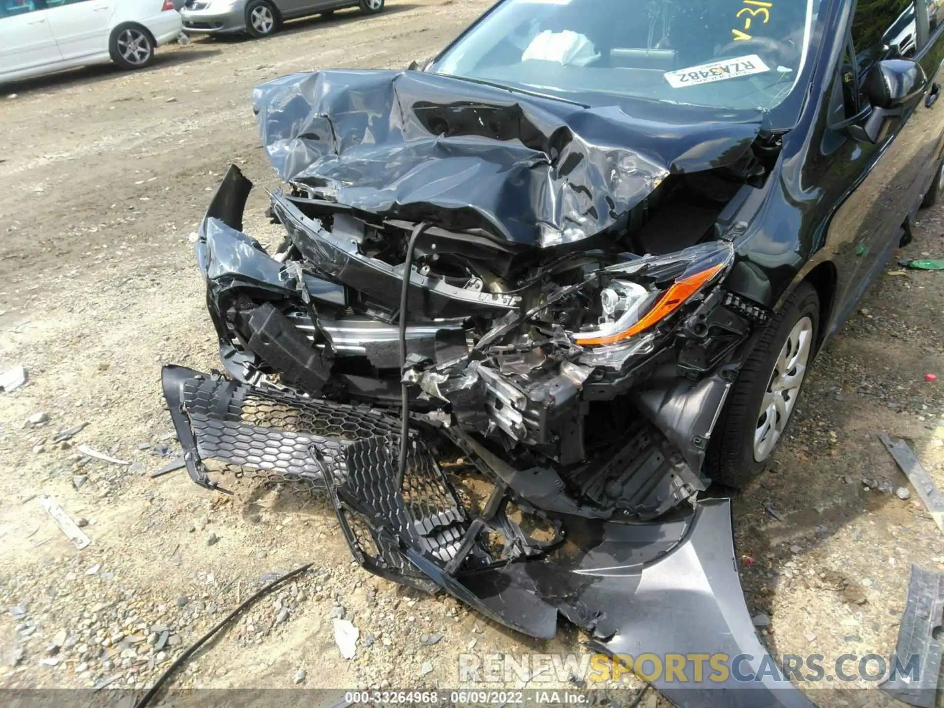 6 Photograph of a damaged car 5YFEPMAE1MP203199 TOYOTA COROLLA 2021