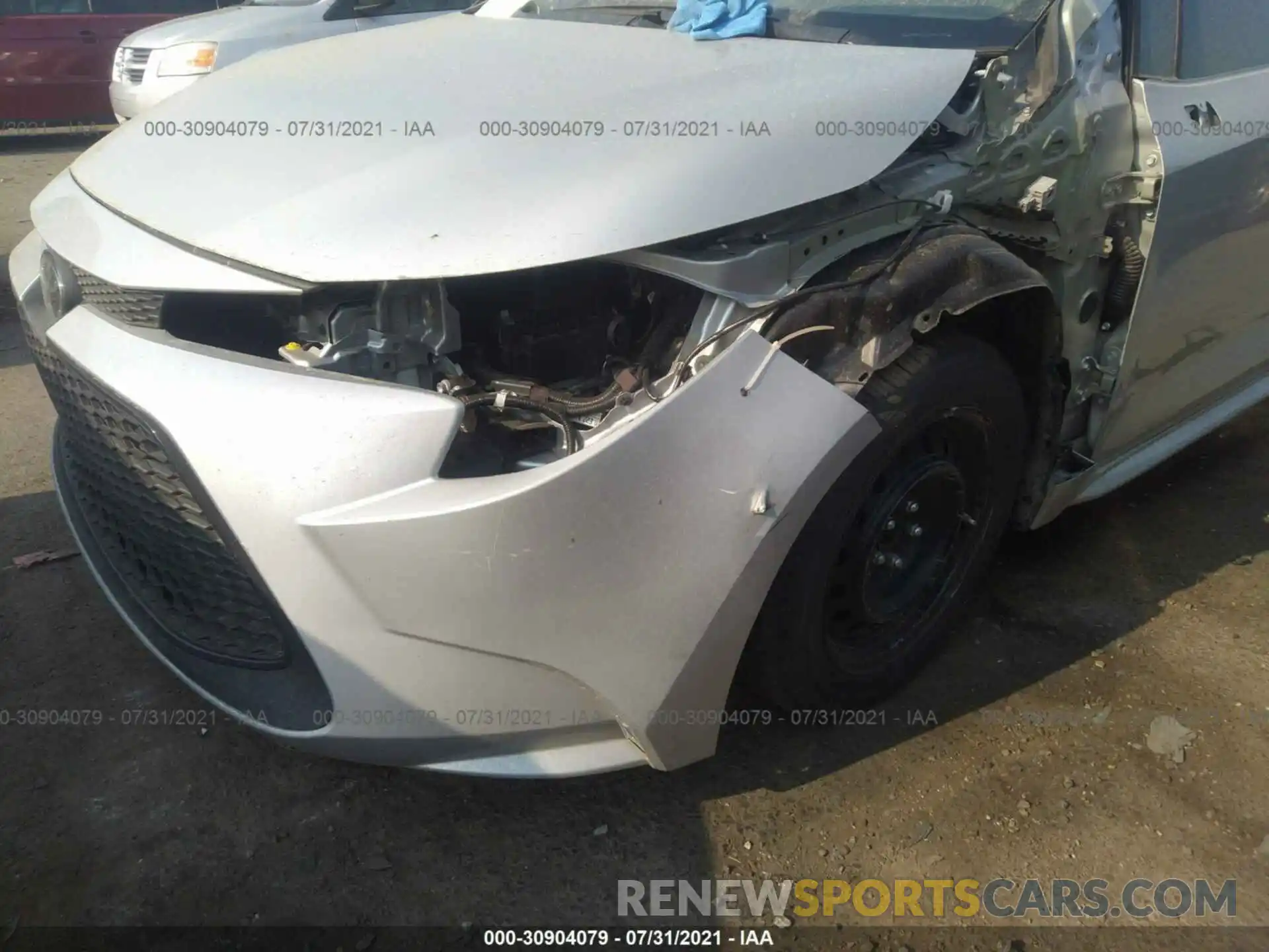 6 Photograph of a damaged car 5YFEPMAE1MP204854 TOYOTA COROLLA 2021