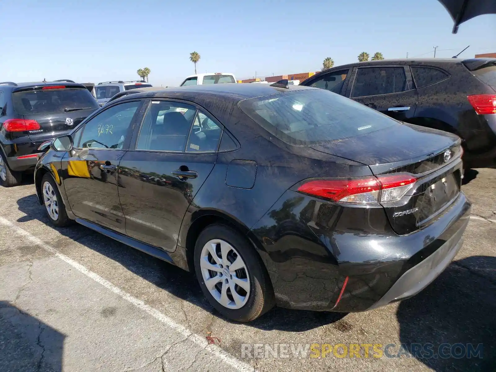 3 Photograph of a damaged car 5YFEPMAE1MP205874 TOYOTA COROLLA 2021