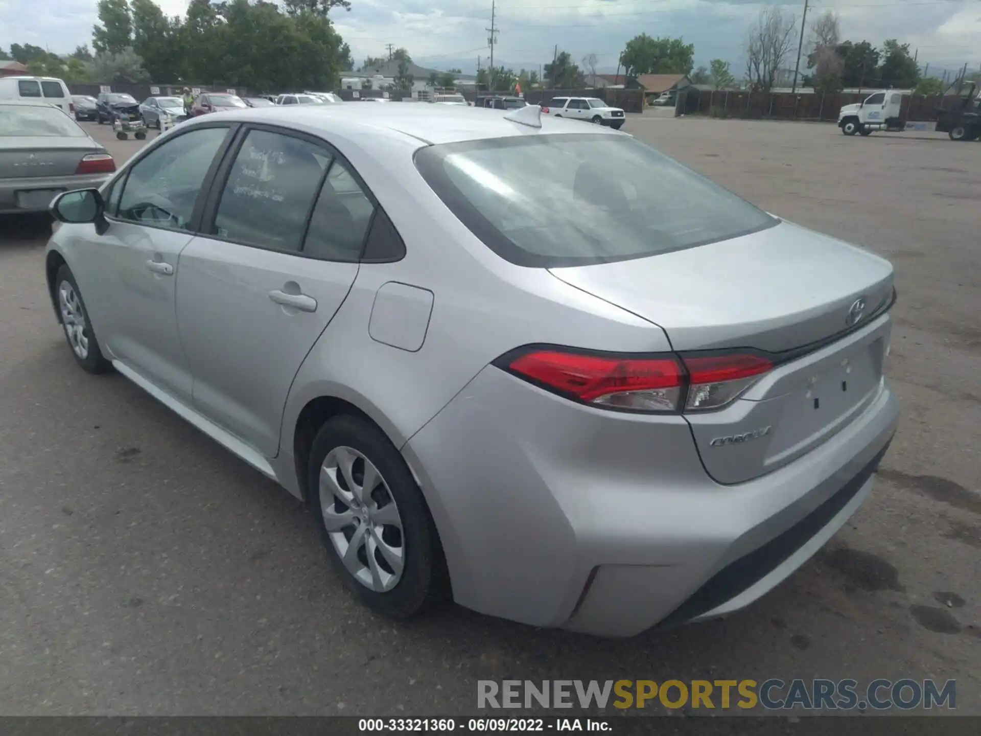 3 Photograph of a damaged car 5YFEPMAE1MP206538 TOYOTA COROLLA 2021