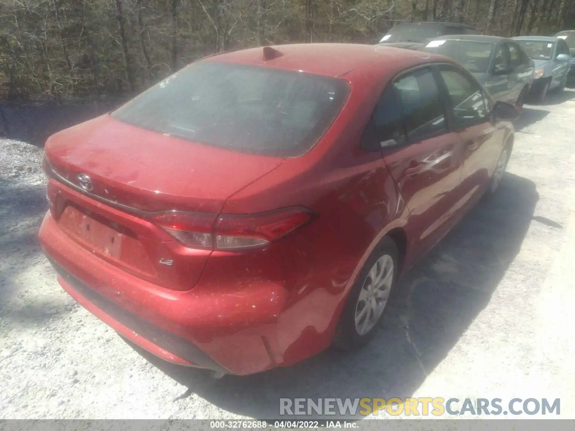 4 Photograph of a damaged car 5YFEPMAE1MP207267 TOYOTA COROLLA 2021