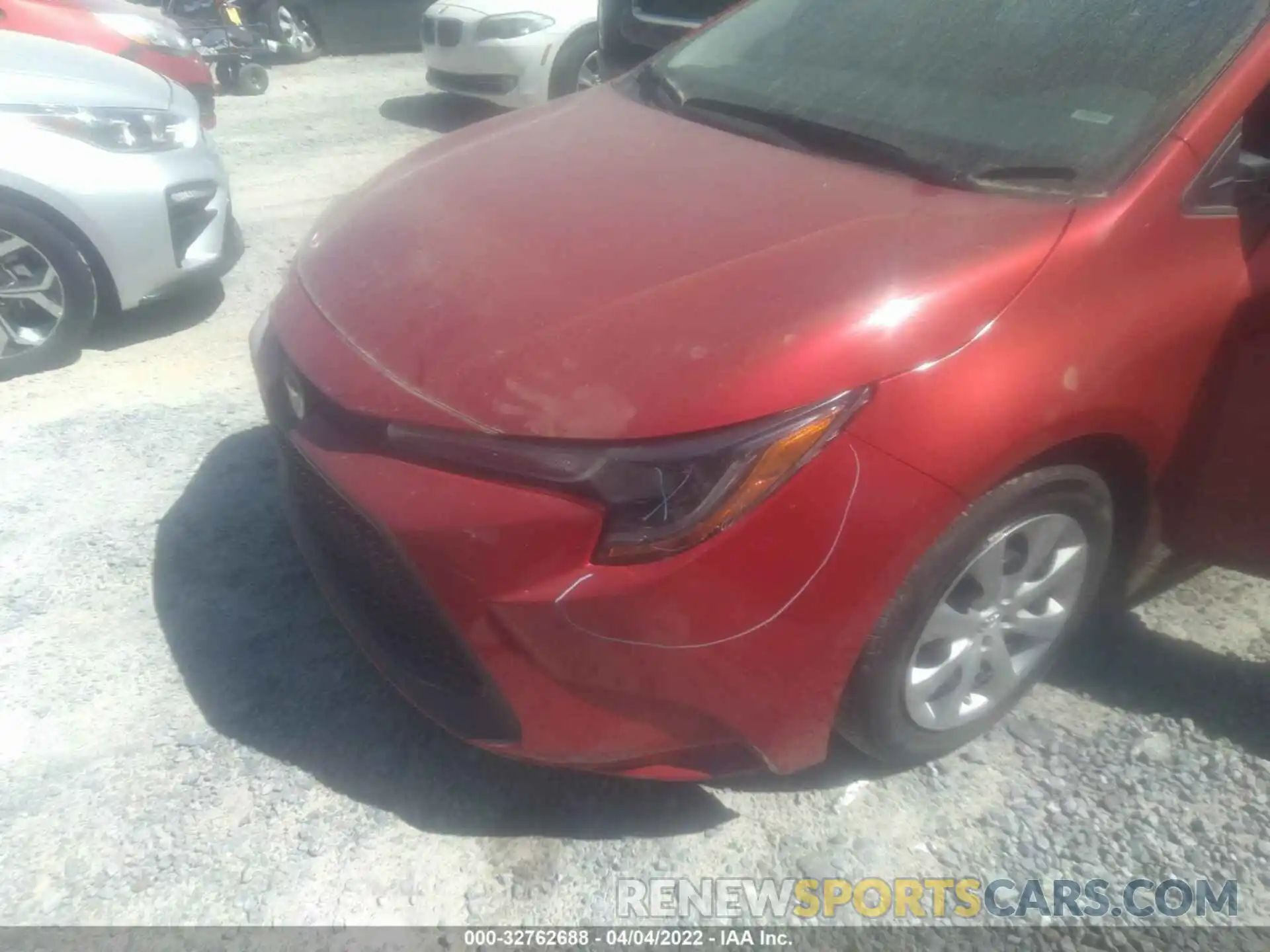 6 Photograph of a damaged car 5YFEPMAE1MP207267 TOYOTA COROLLA 2021