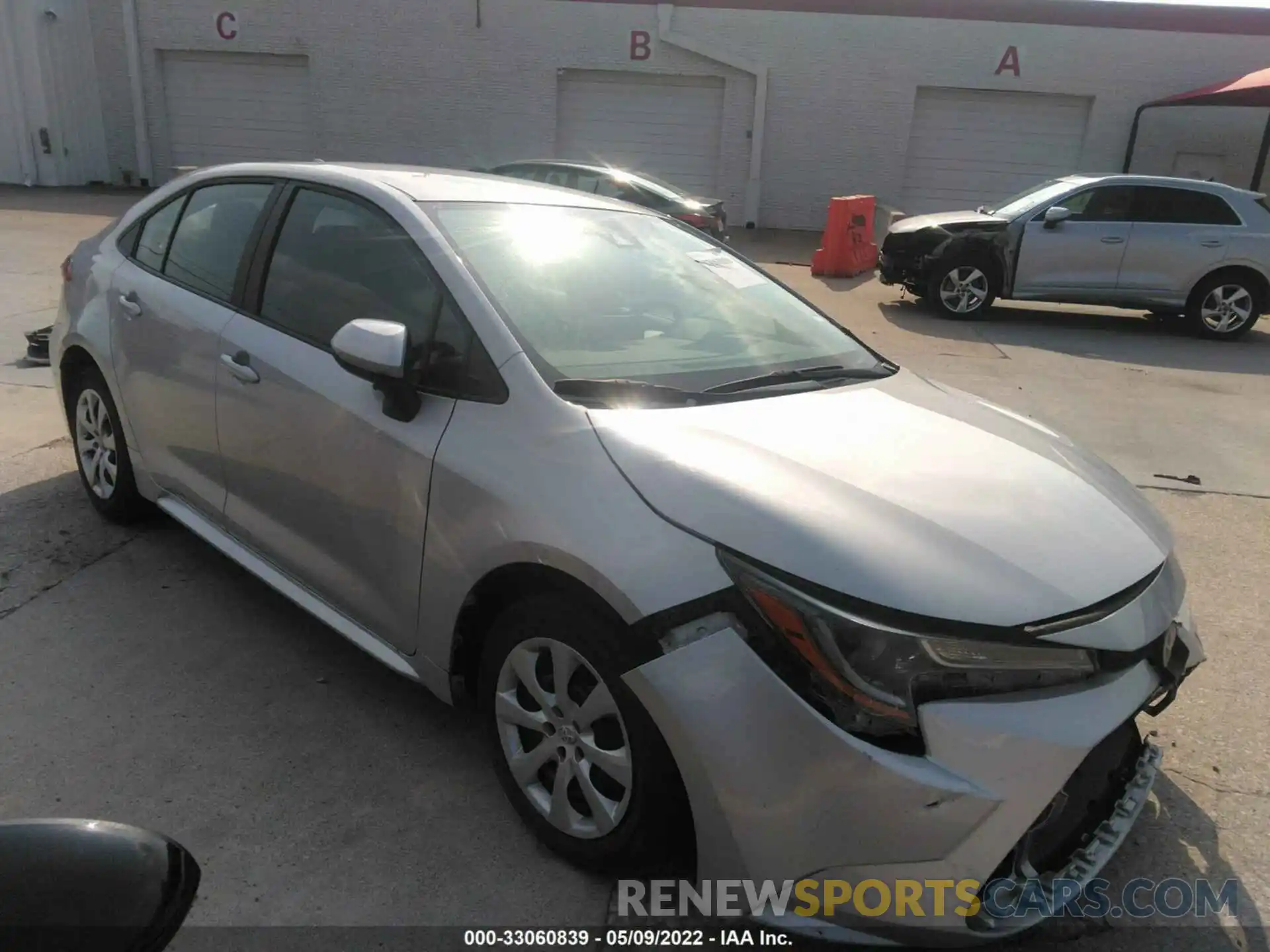 1 Photograph of a damaged car 5YFEPMAE1MP211416 TOYOTA COROLLA 2021