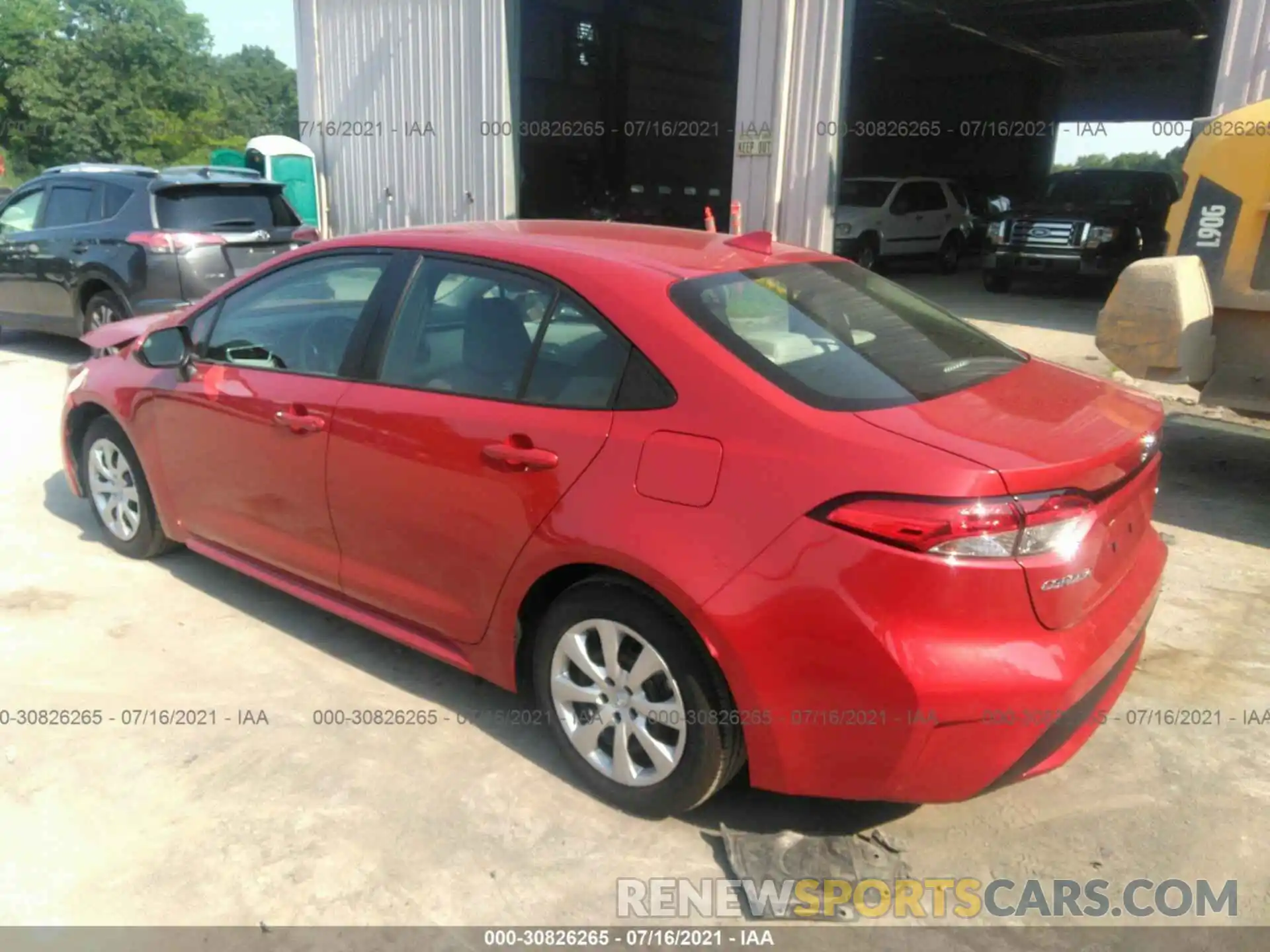 3 Photograph of a damaged car 5YFEPMAE1MP211982 TOYOTA COROLLA 2021