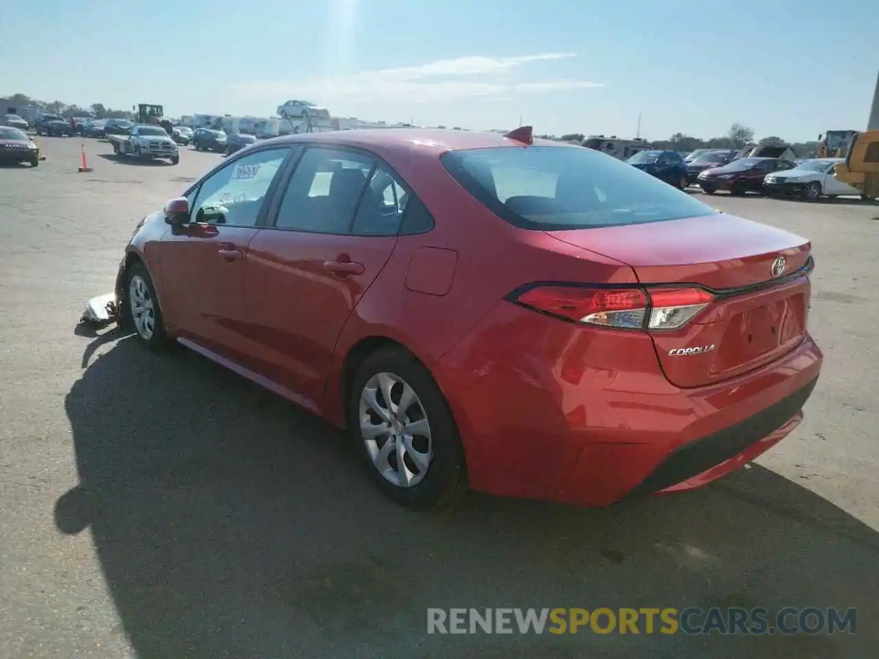 3 Photograph of a damaged car 5YFEPMAE1MP212825 TOYOTA COROLLA 2021