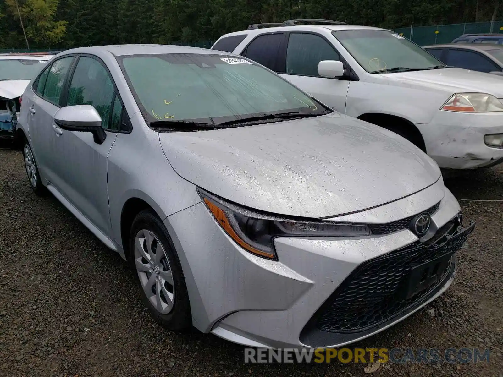 1 Photograph of a damaged car 5YFEPMAE1MP213473 TOYOTA COROLLA 2021