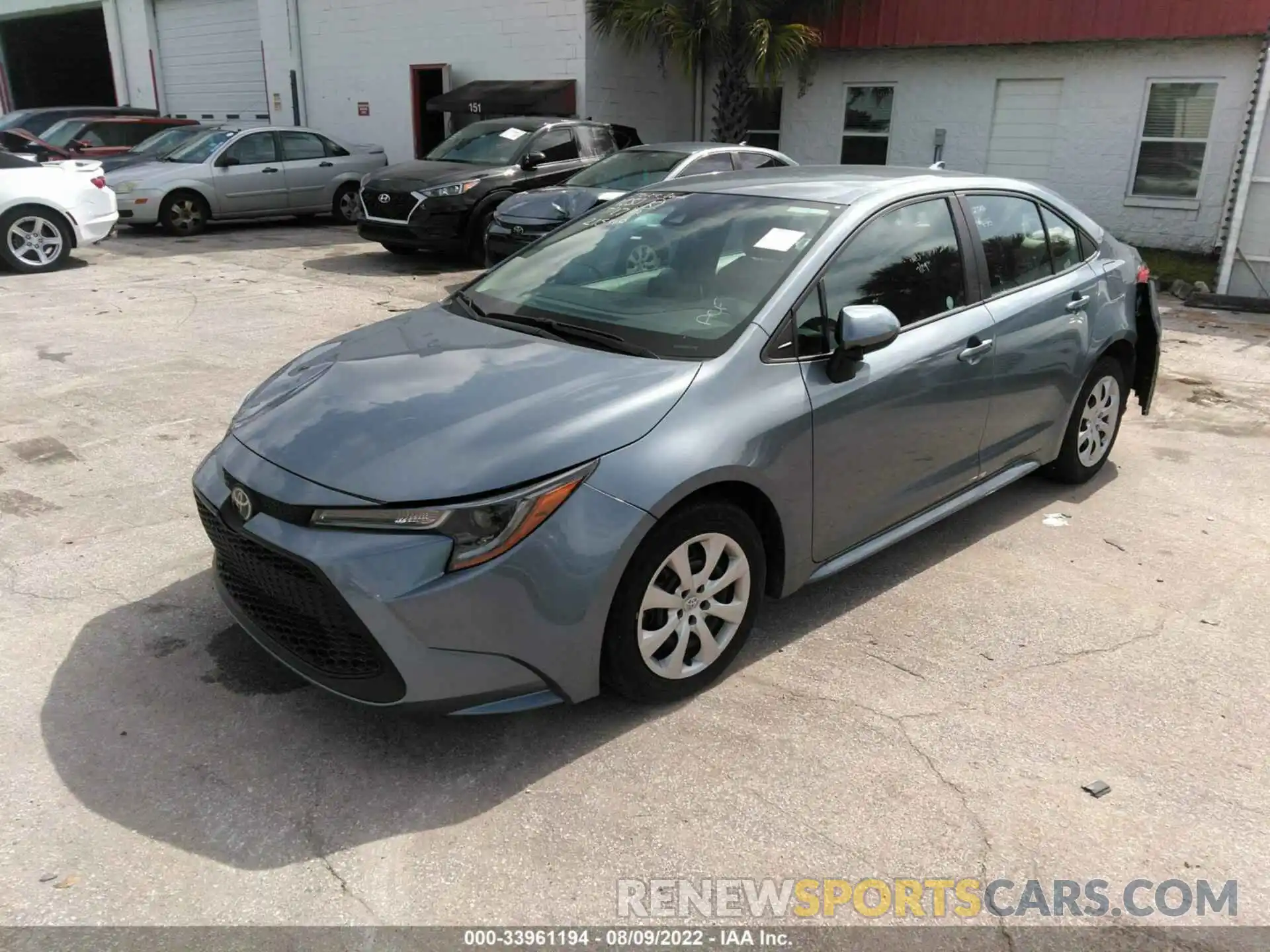 2 Photograph of a damaged car 5YFEPMAE1MP215319 TOYOTA COROLLA 2021