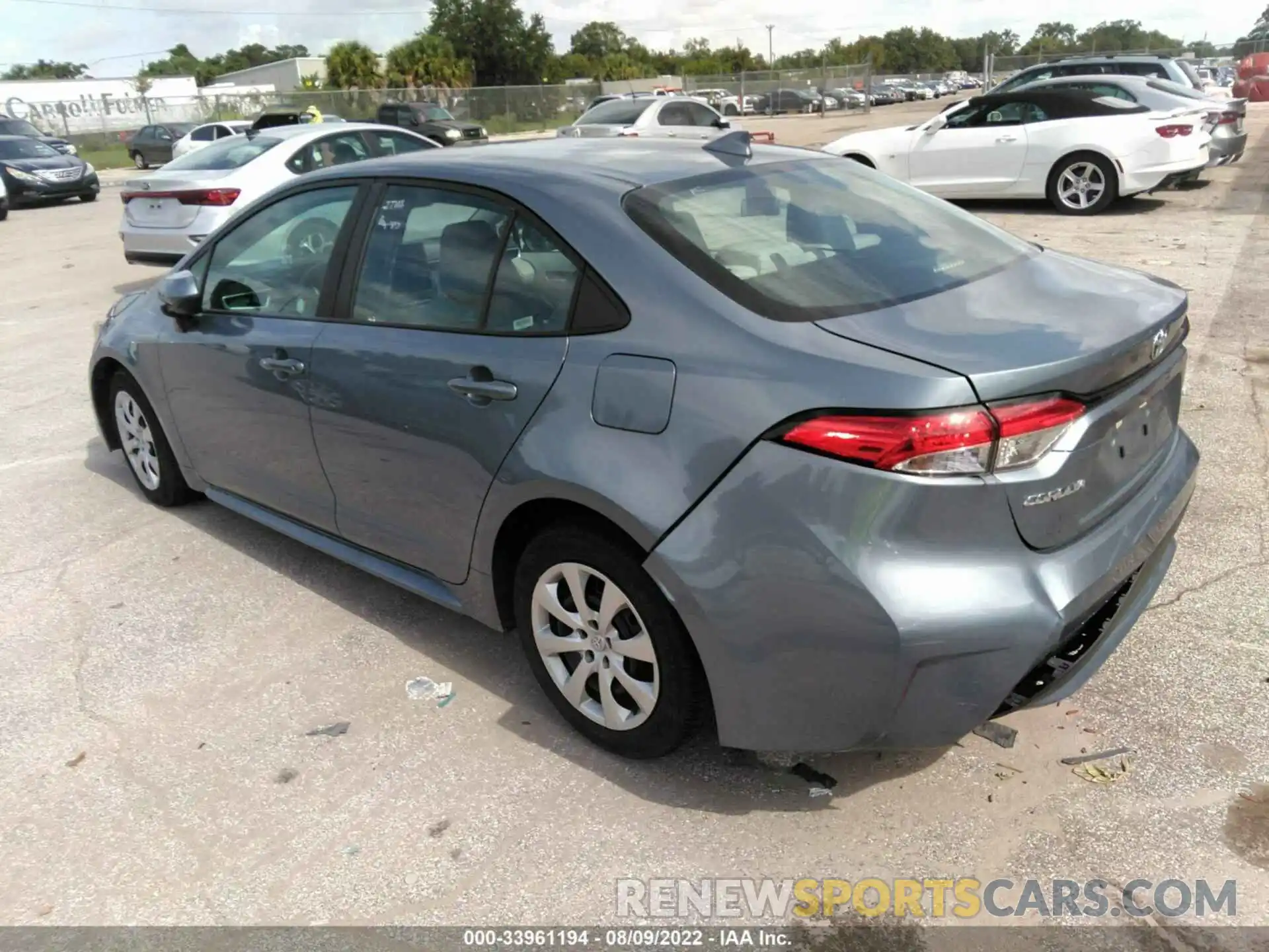 3 Photograph of a damaged car 5YFEPMAE1MP215319 TOYOTA COROLLA 2021