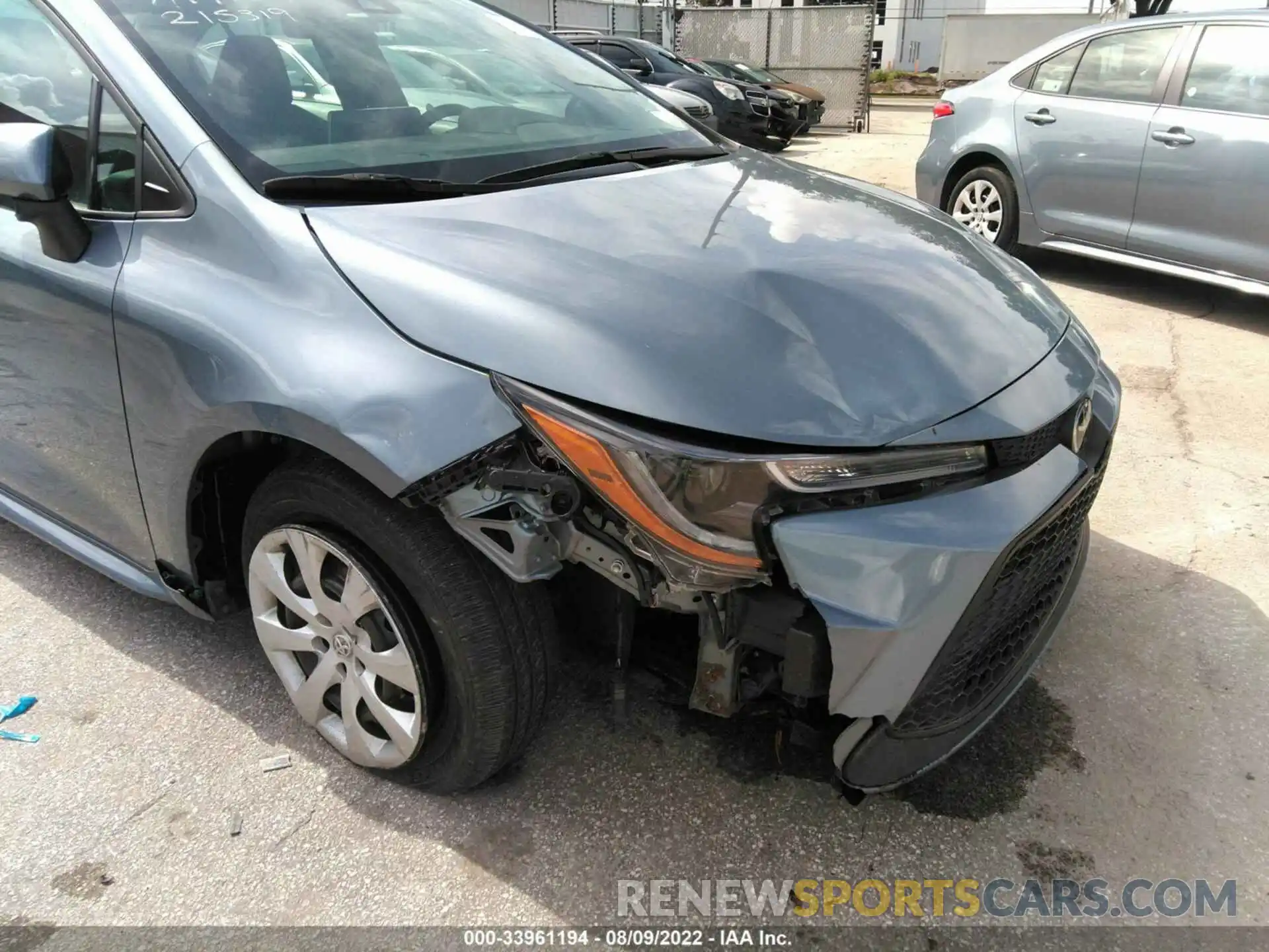 6 Photograph of a damaged car 5YFEPMAE1MP215319 TOYOTA COROLLA 2021