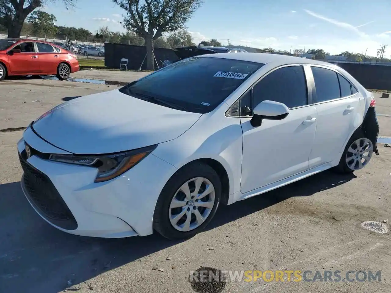 1 Photograph of a damaged car 5YFEPMAE1MP216244 TOYOTA COROLLA 2021