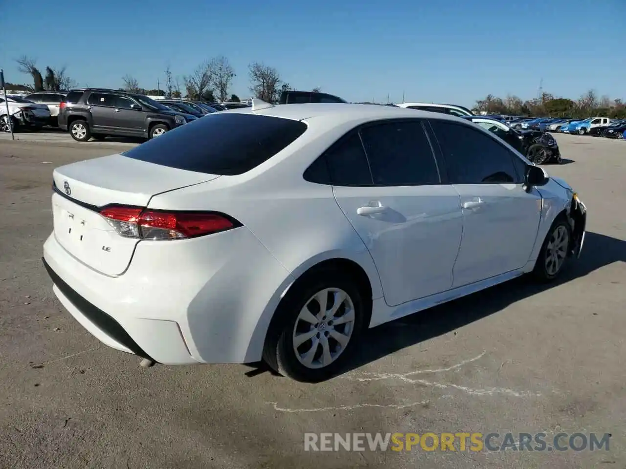 3 Photograph of a damaged car 5YFEPMAE1MP216244 TOYOTA COROLLA 2021