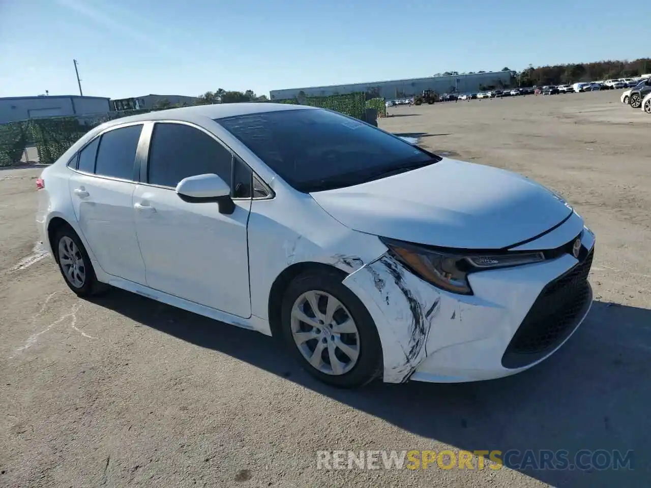 4 Photograph of a damaged car 5YFEPMAE1MP216244 TOYOTA COROLLA 2021