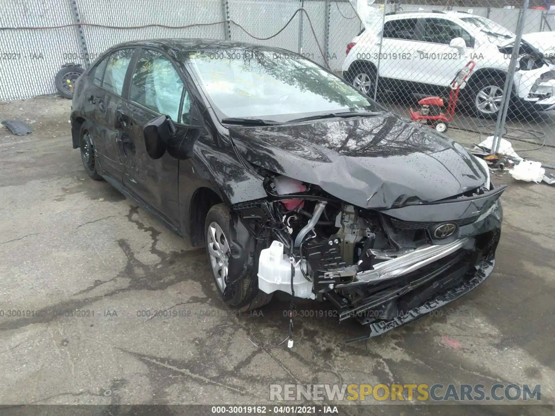 6 Photograph of a damaged car 5YFEPMAE1MP216311 TOYOTA COROLLA 2021