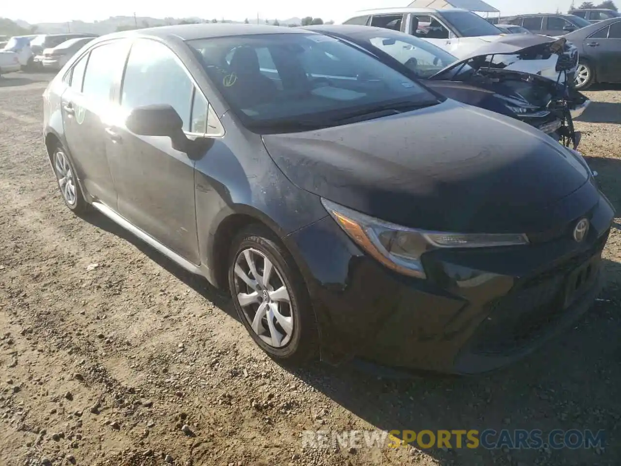 1 Photograph of a damaged car 5YFEPMAE1MP216325 TOYOTA COROLLA 2021