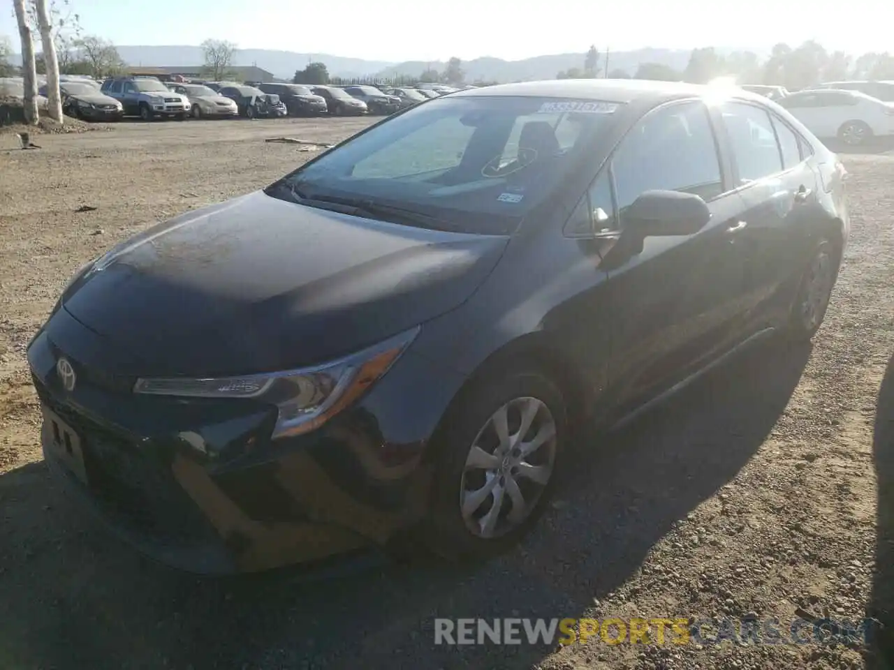 2 Photograph of a damaged car 5YFEPMAE1MP216325 TOYOTA COROLLA 2021