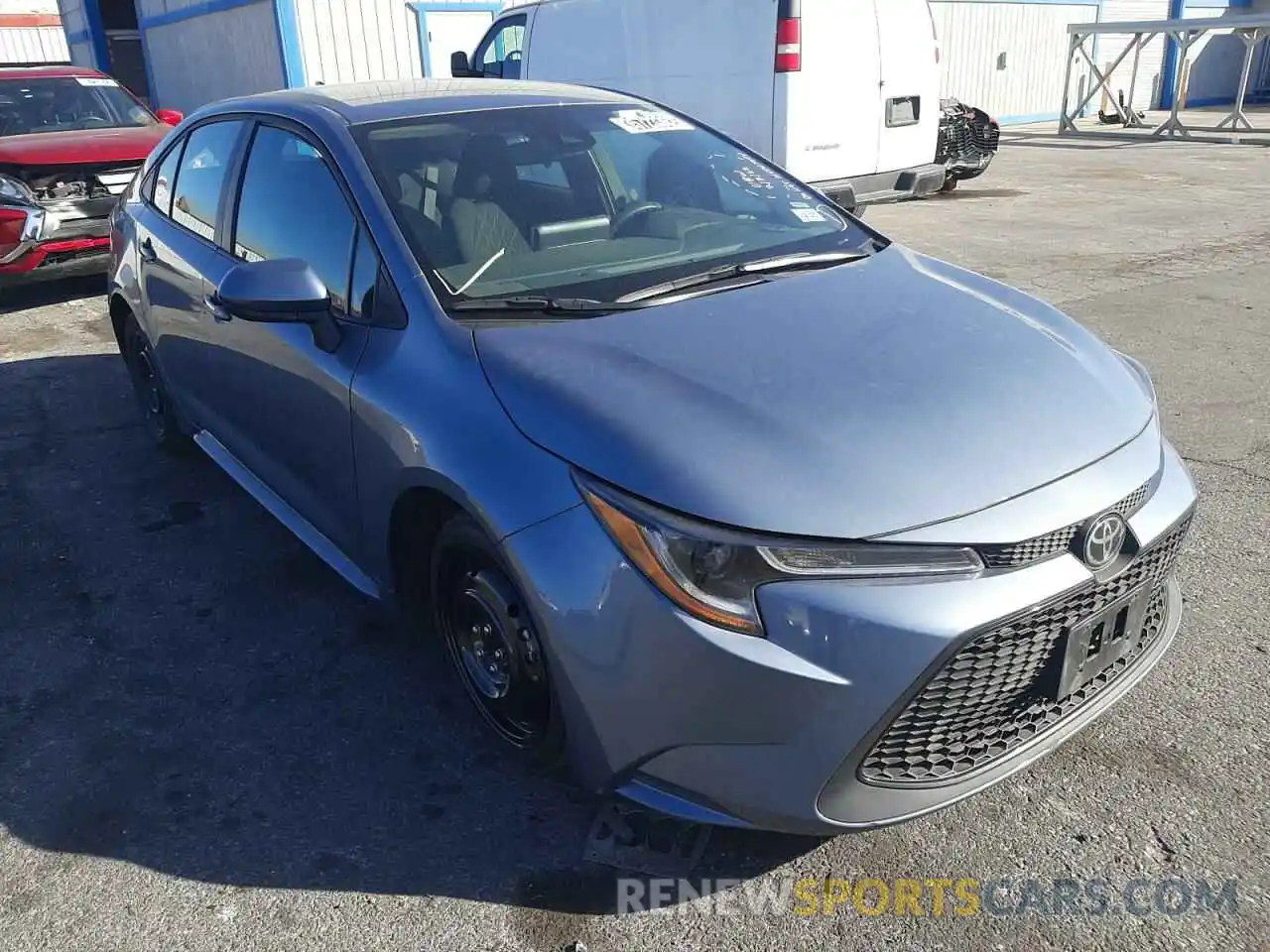 1 Photograph of a damaged car 5YFEPMAE1MP216440 TOYOTA COROLLA 2021