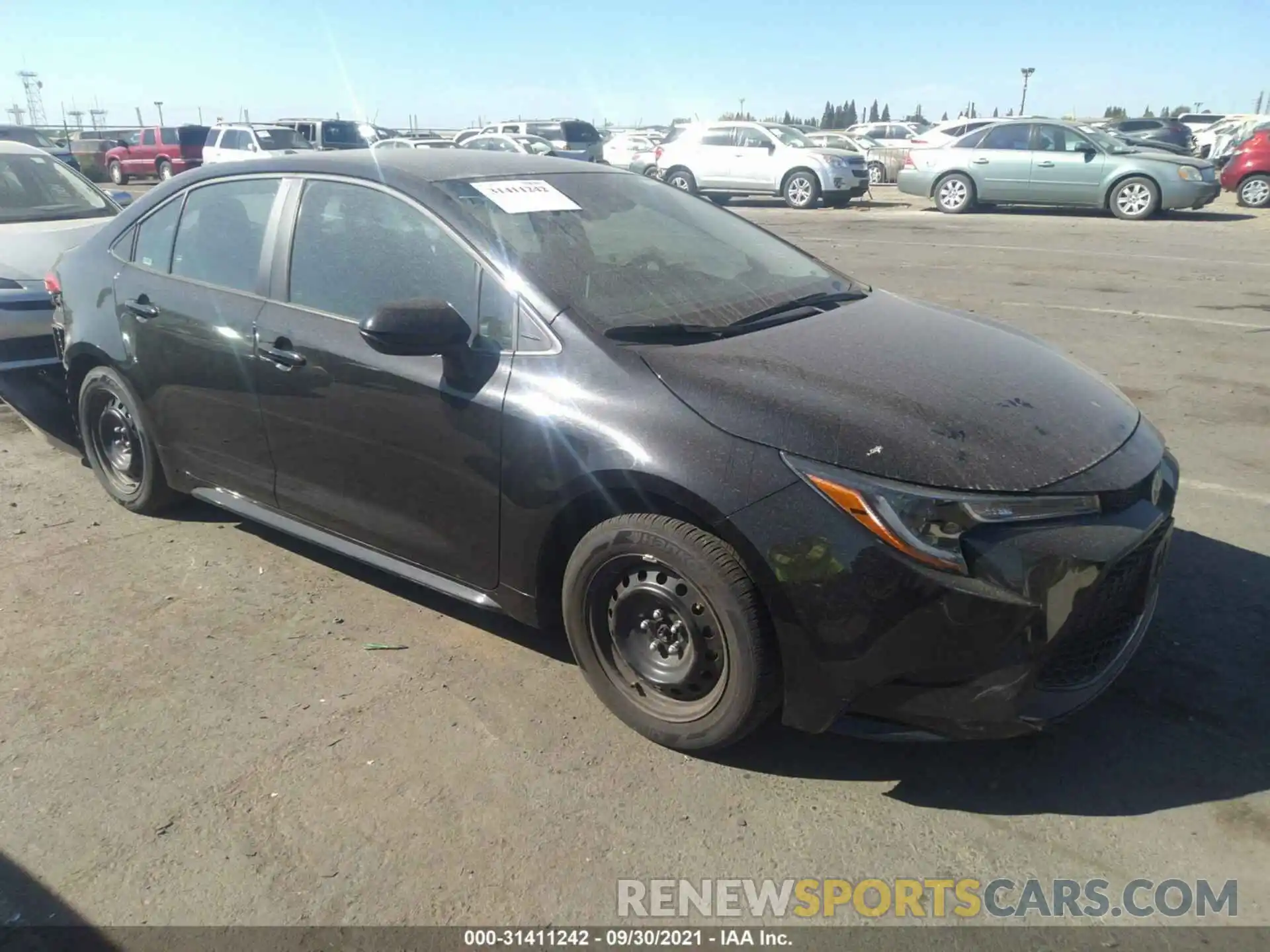 1 Photograph of a damaged car 5YFEPMAE1MP217376 TOYOTA COROLLA 2021