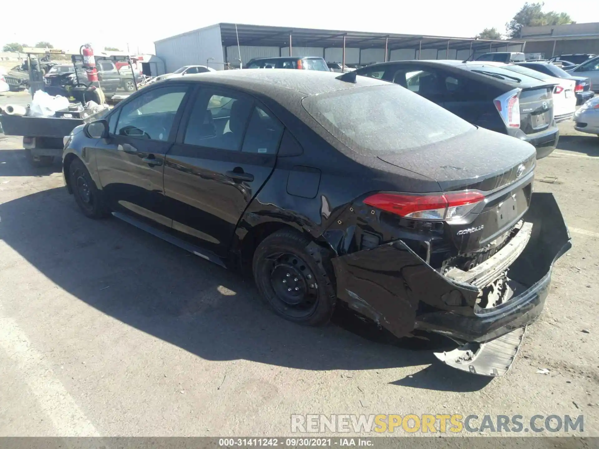 3 Photograph of a damaged car 5YFEPMAE1MP217376 TOYOTA COROLLA 2021