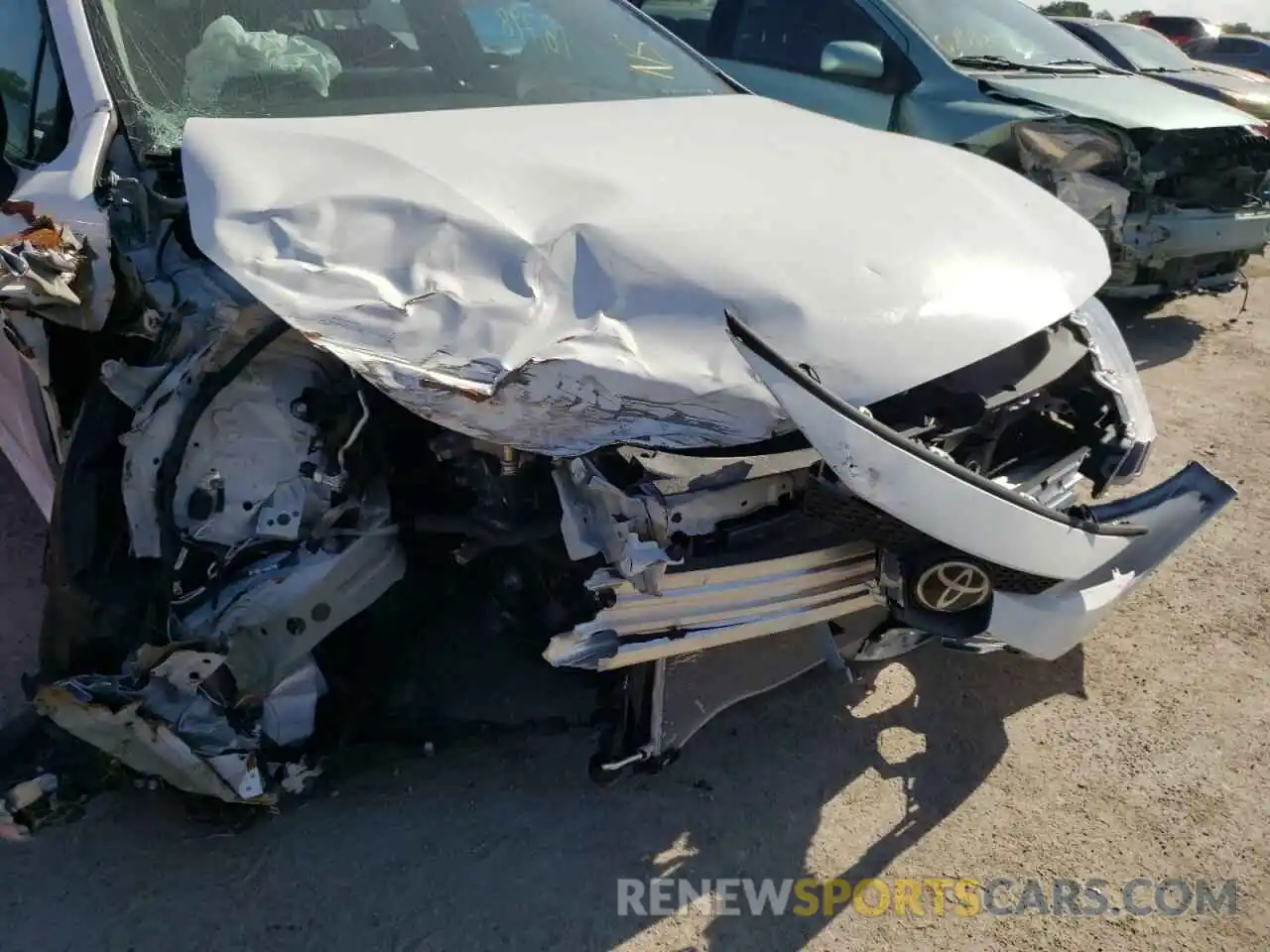 9 Photograph of a damaged car 5YFEPMAE1MP218897 TOYOTA COROLLA 2021