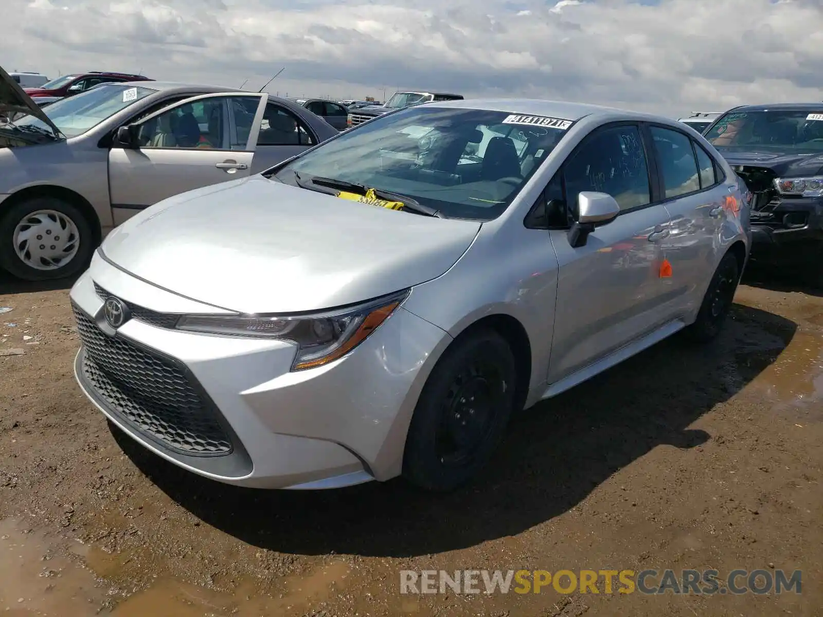 2 Photograph of a damaged car 5YFEPMAE1MP218916 TOYOTA COROLLA 2021