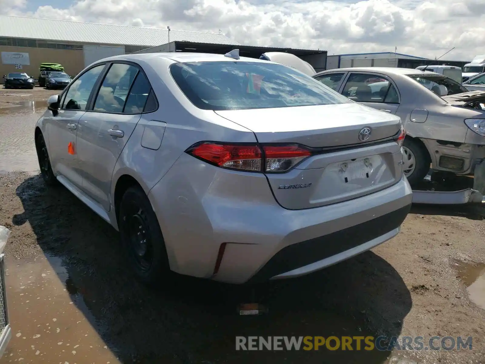 3 Photograph of a damaged car 5YFEPMAE1MP218916 TOYOTA COROLLA 2021