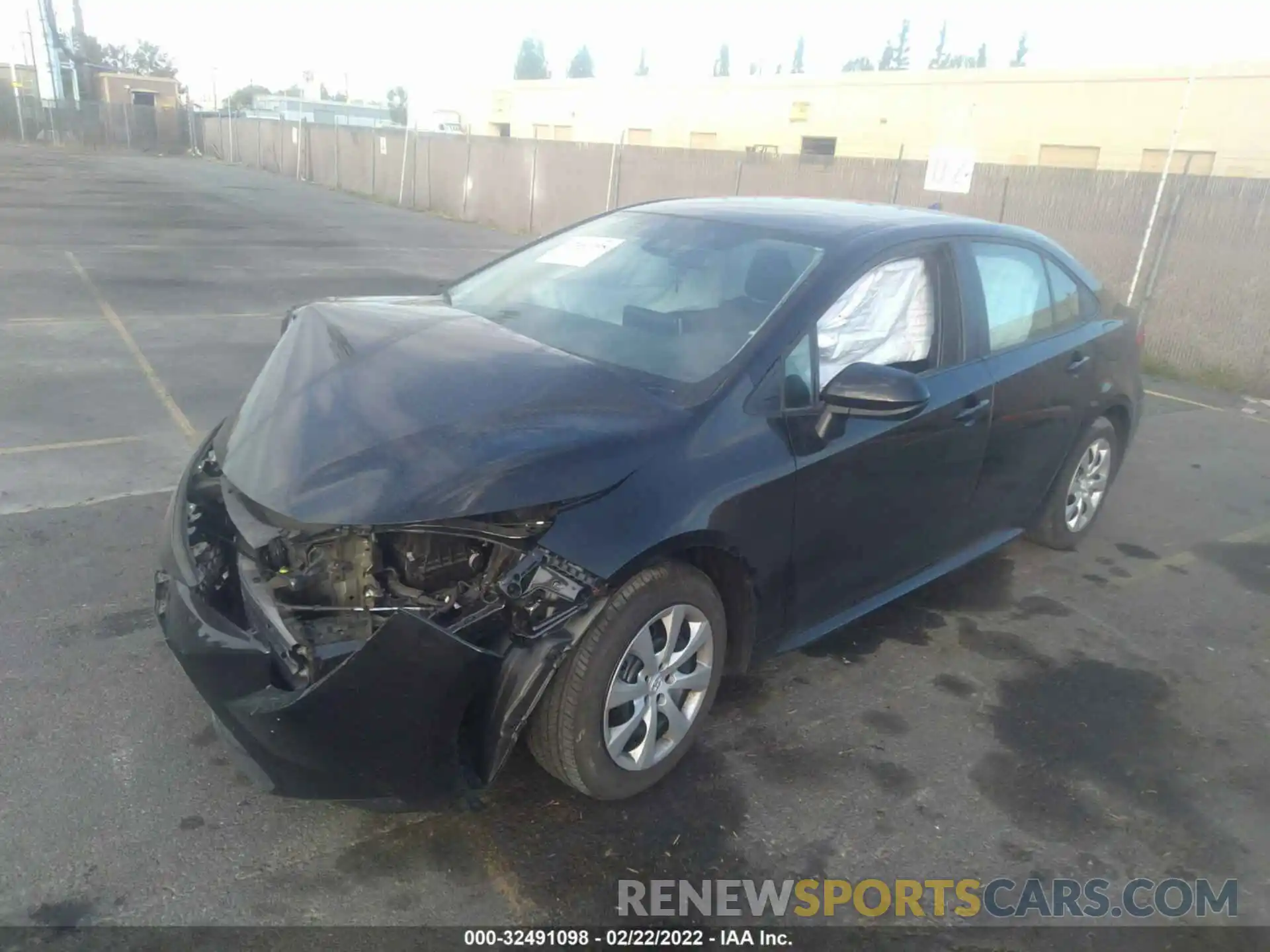 2 Photograph of a damaged car 5YFEPMAE1MP219189 TOYOTA COROLLA 2021