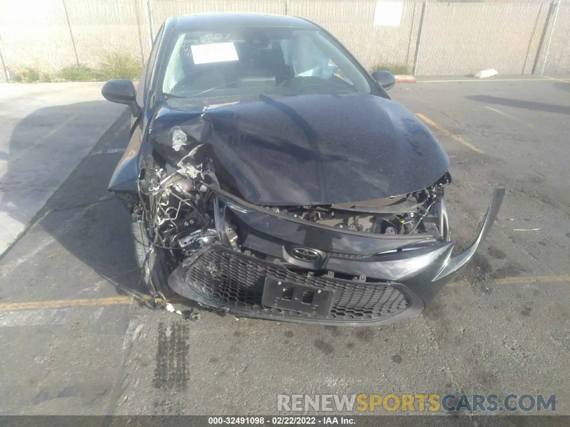 6 Photograph of a damaged car 5YFEPMAE1MP219189 TOYOTA COROLLA 2021