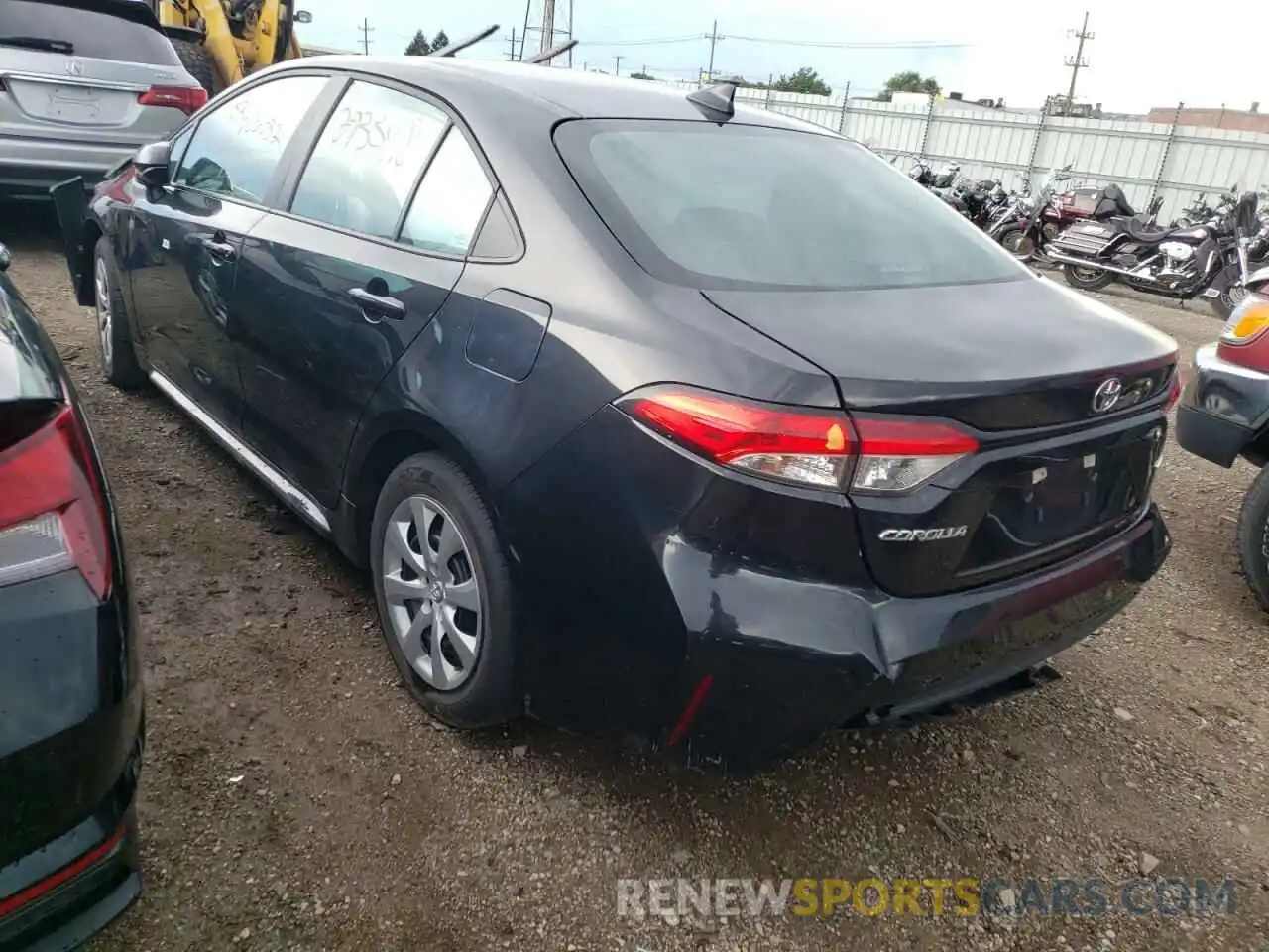 3 Photograph of a damaged car 5YFEPMAE1MP220889 TOYOTA COROLLA 2021