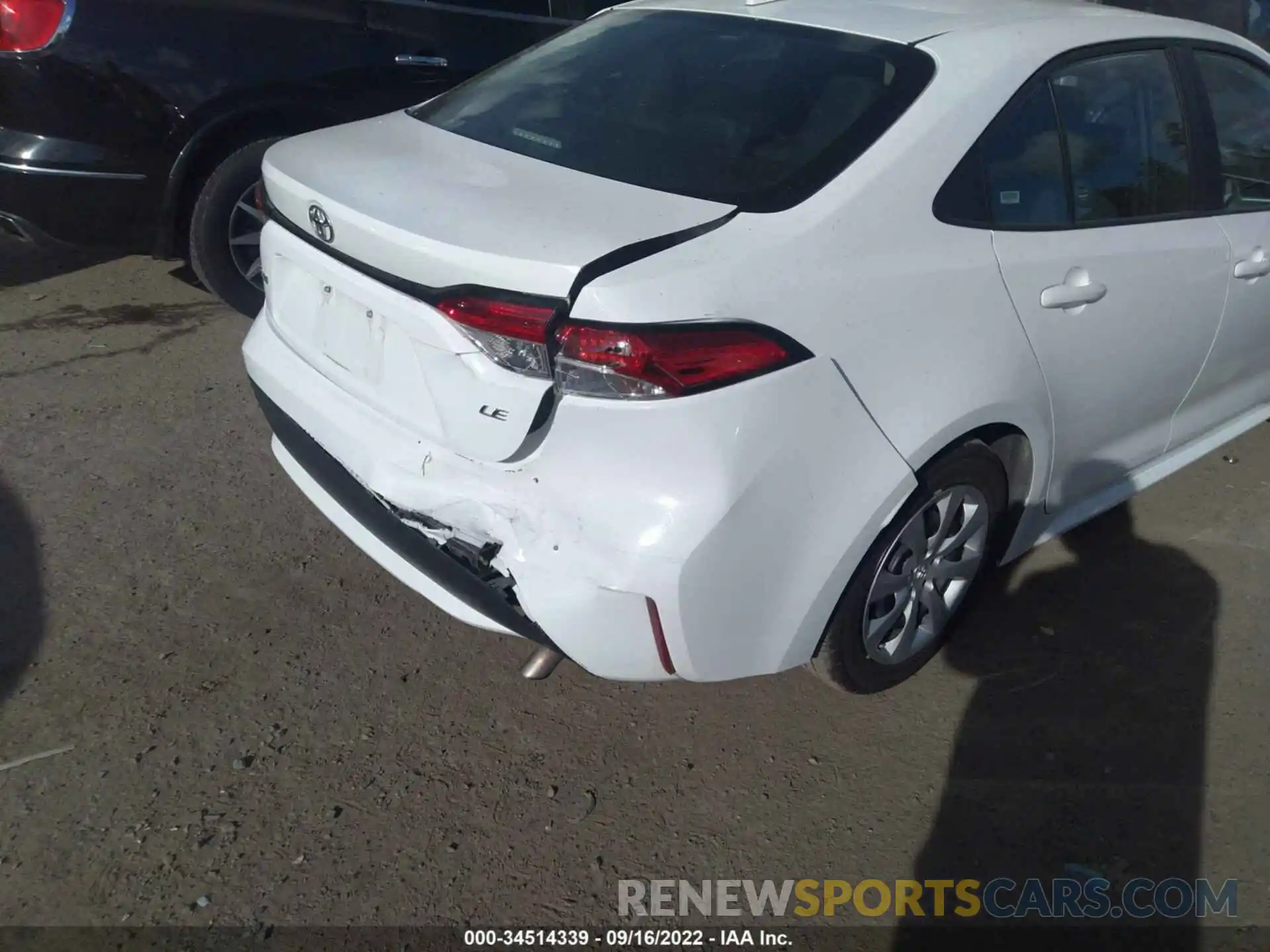 6 Photograph of a damaged car 5YFEPMAE1MP221217 TOYOTA COROLLA 2021