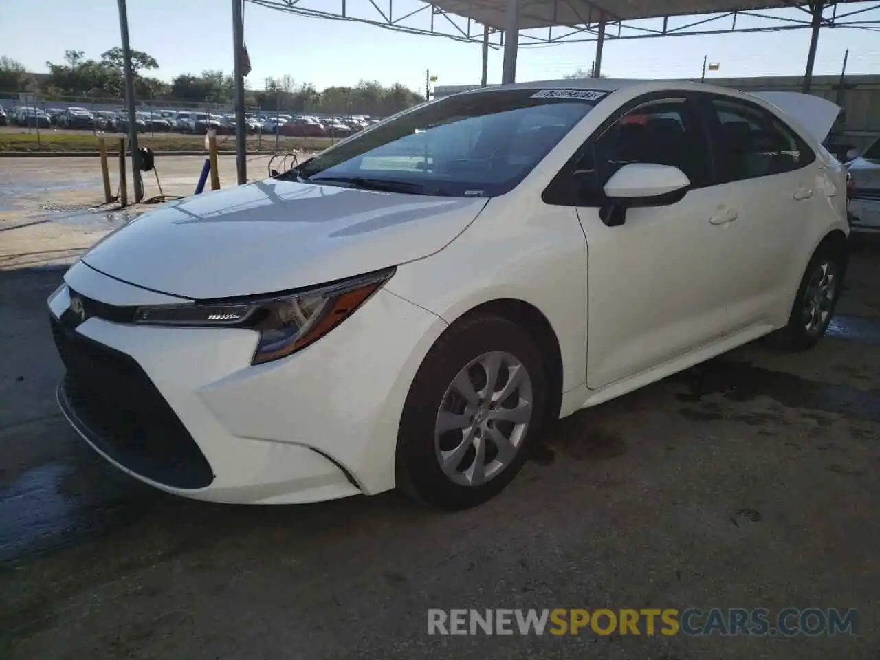 2 Photograph of a damaged car 5YFEPMAE1MP221475 TOYOTA COROLLA 2021