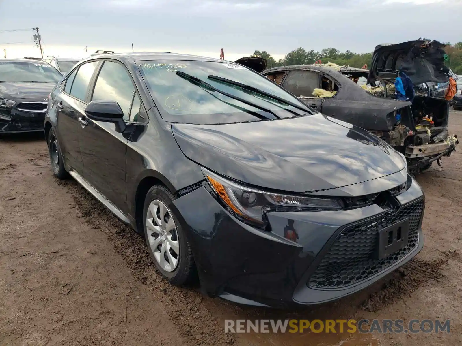 1 Photograph of a damaged car 5YFEPMAE1MP221959 TOYOTA COROLLA 2021