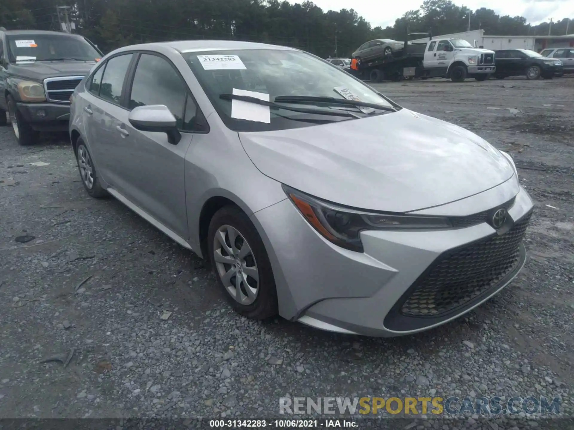 1 Photograph of a damaged car 5YFEPMAE1MP222142 TOYOTA COROLLA 2021