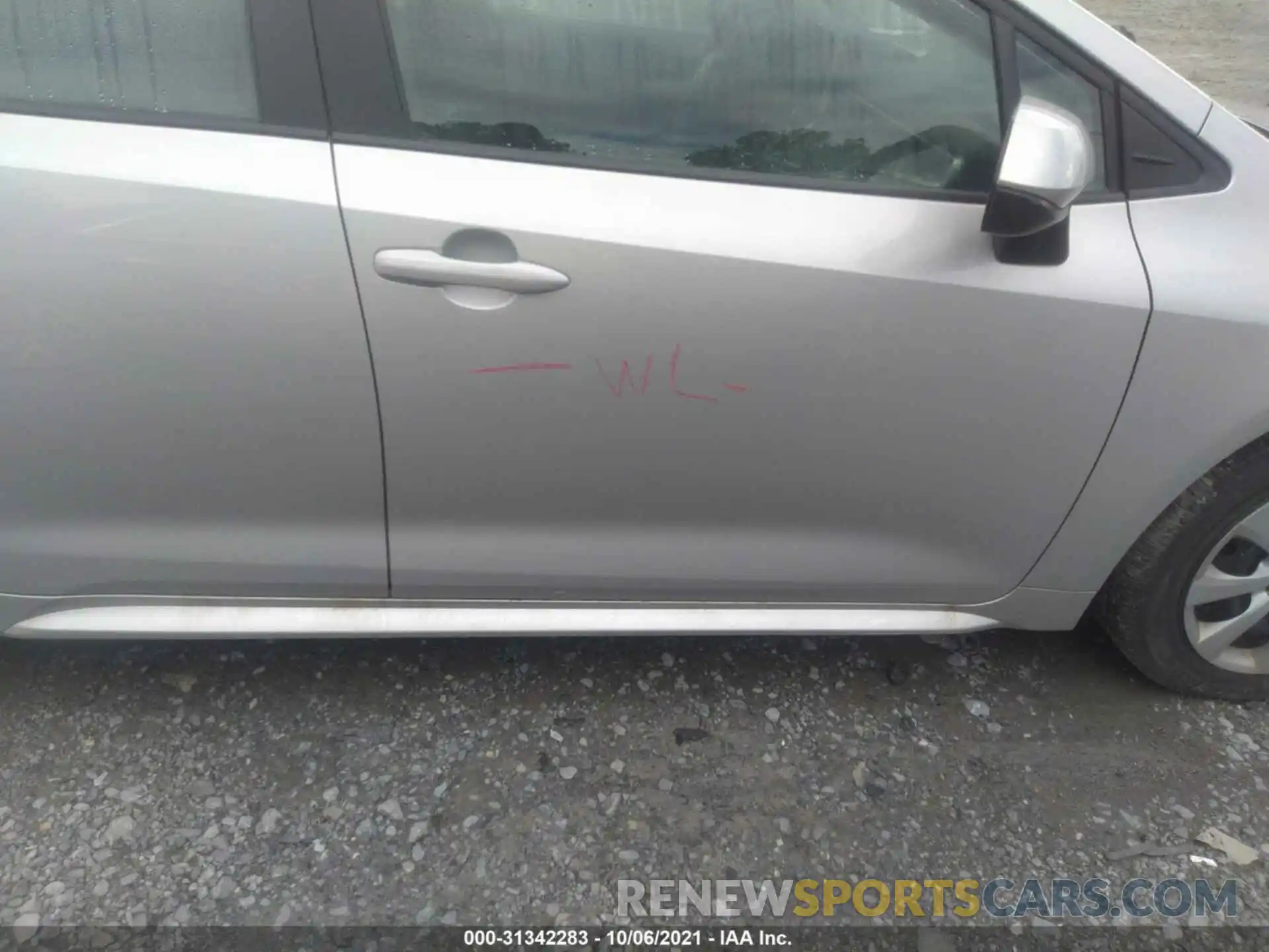 6 Photograph of a damaged car 5YFEPMAE1MP222142 TOYOTA COROLLA 2021