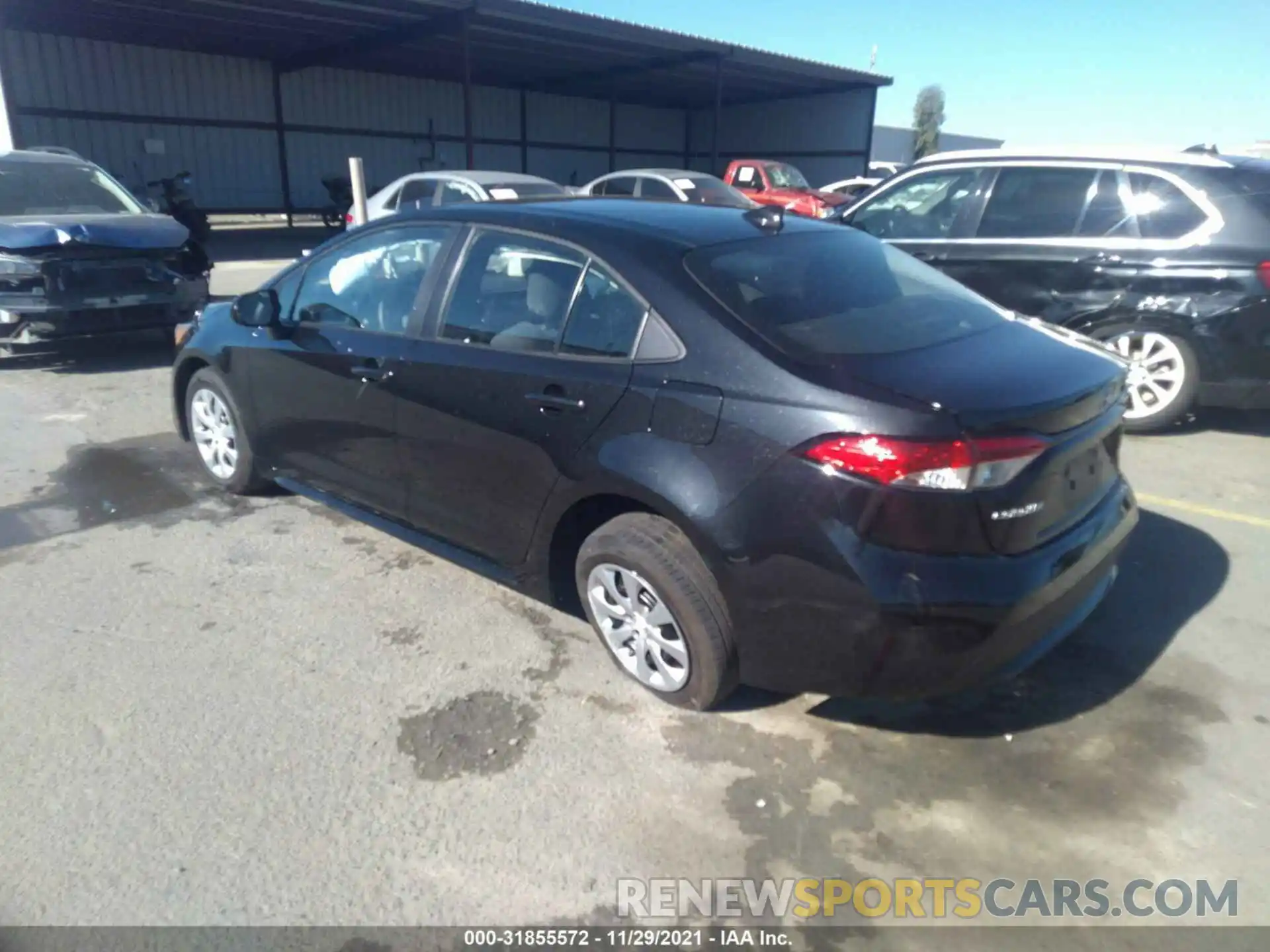 3 Photograph of a damaged car 5YFEPMAE1MP222321 TOYOTA COROLLA 2021