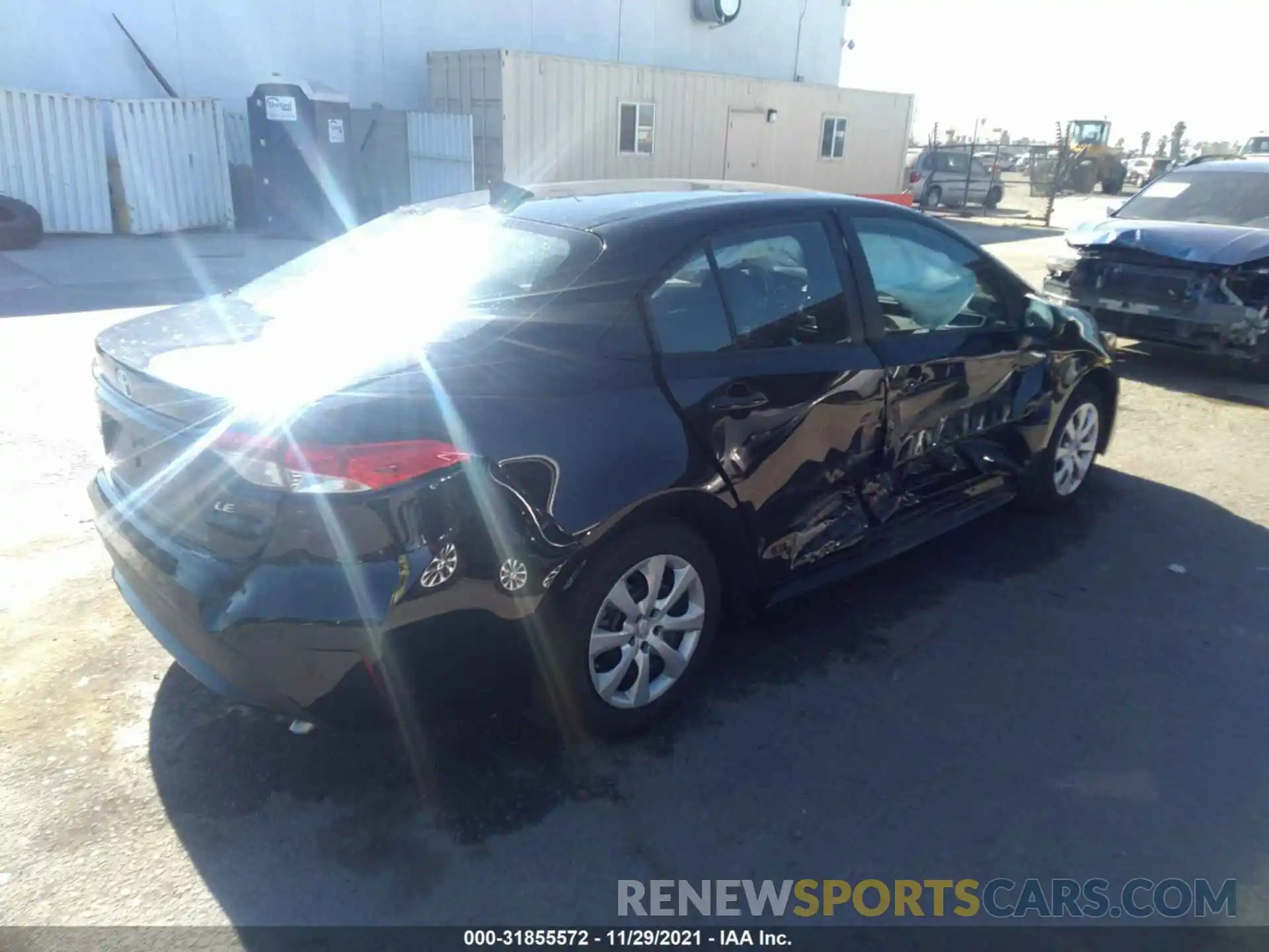 4 Photograph of a damaged car 5YFEPMAE1MP222321 TOYOTA COROLLA 2021