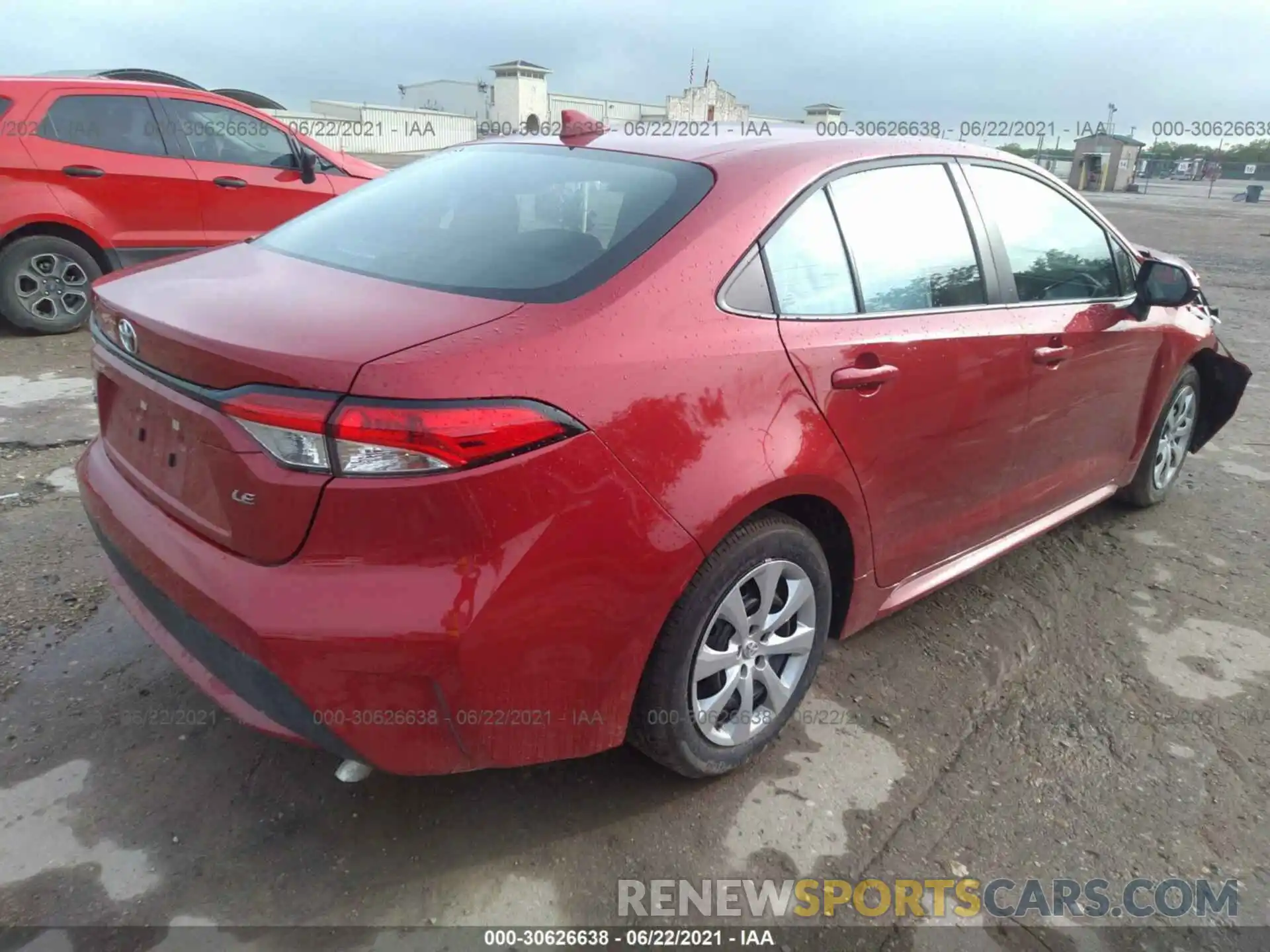 4 Photograph of a damaged car 5YFEPMAE1MP223243 TOYOTA COROLLA 2021