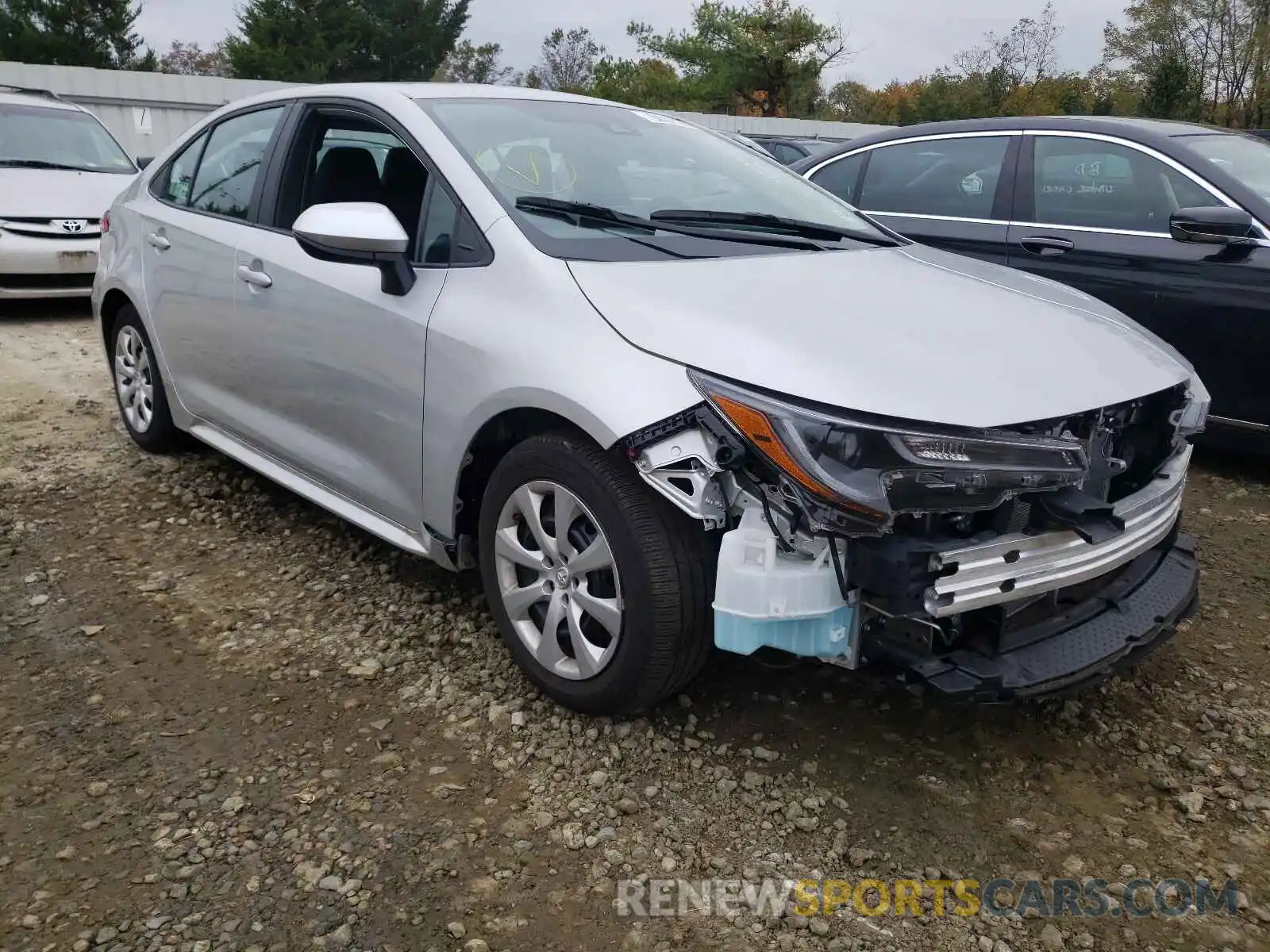 1 Photograph of a damaged car 5YFEPMAE1MP223811 TOYOTA COROLLA 2021