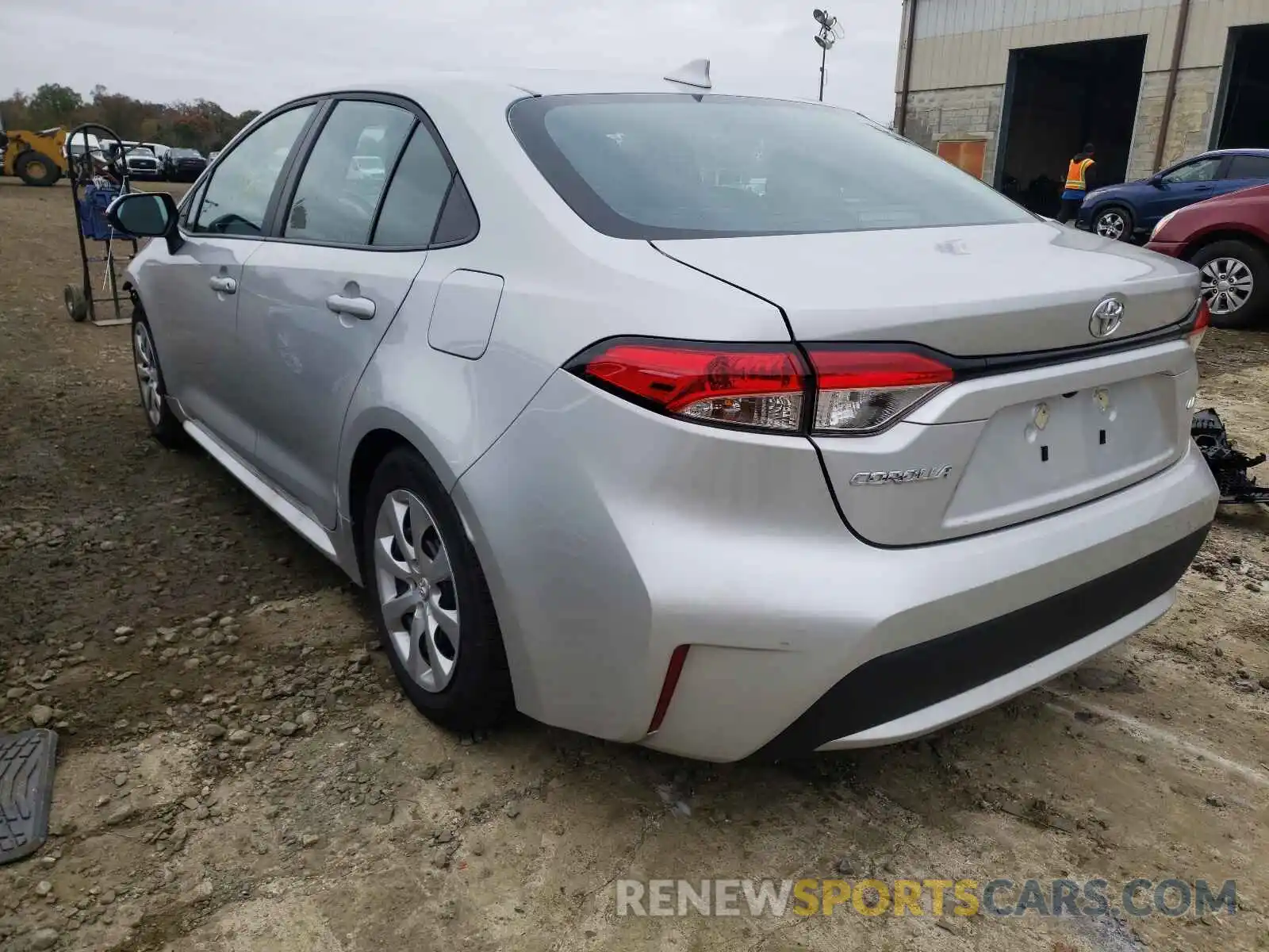 3 Photograph of a damaged car 5YFEPMAE1MP223811 TOYOTA COROLLA 2021