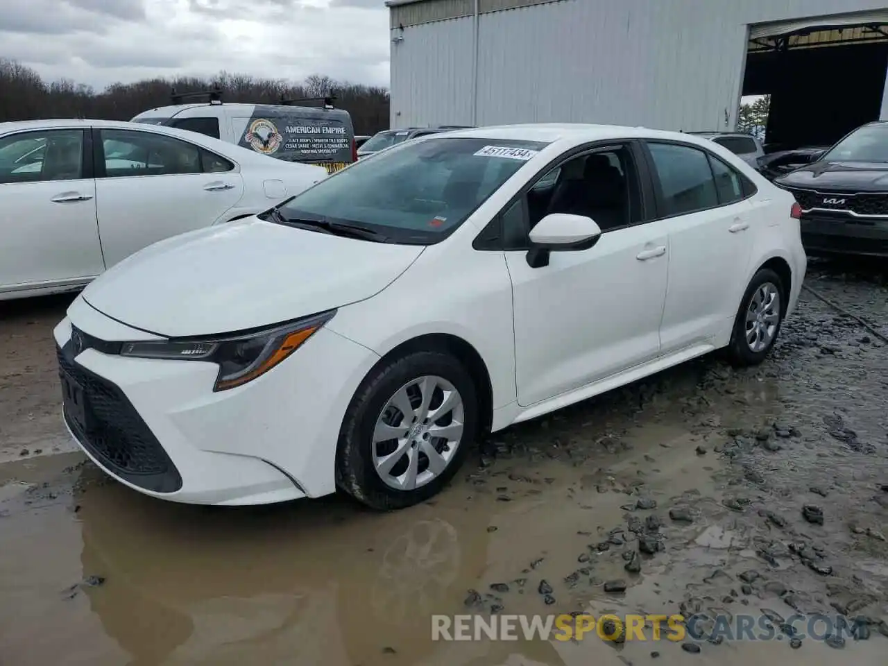 1 Photograph of a damaged car 5YFEPMAE1MP224621 TOYOTA COROLLA 2021