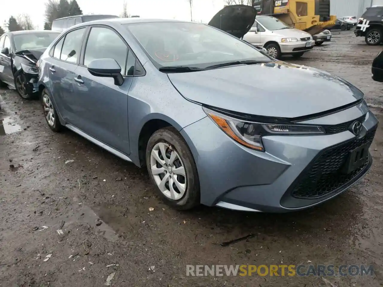 1 Photograph of a damaged car 5YFEPMAE1MP224635 TOYOTA COROLLA 2021