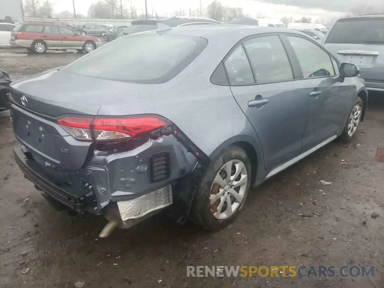 4 Photograph of a damaged car 5YFEPMAE1MP224635 TOYOTA COROLLA 2021