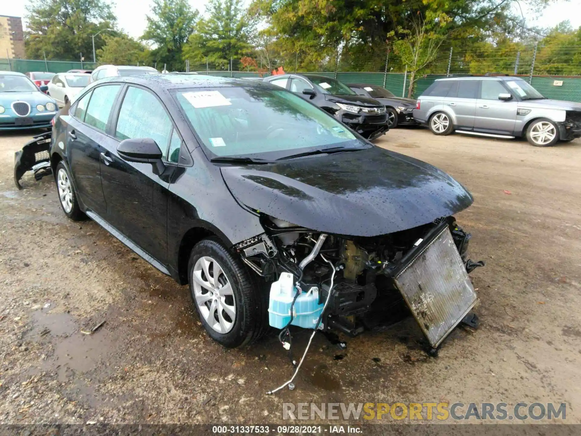 1 Photograph of a damaged car 5YFEPMAE1MP228779 TOYOTA COROLLA 2021