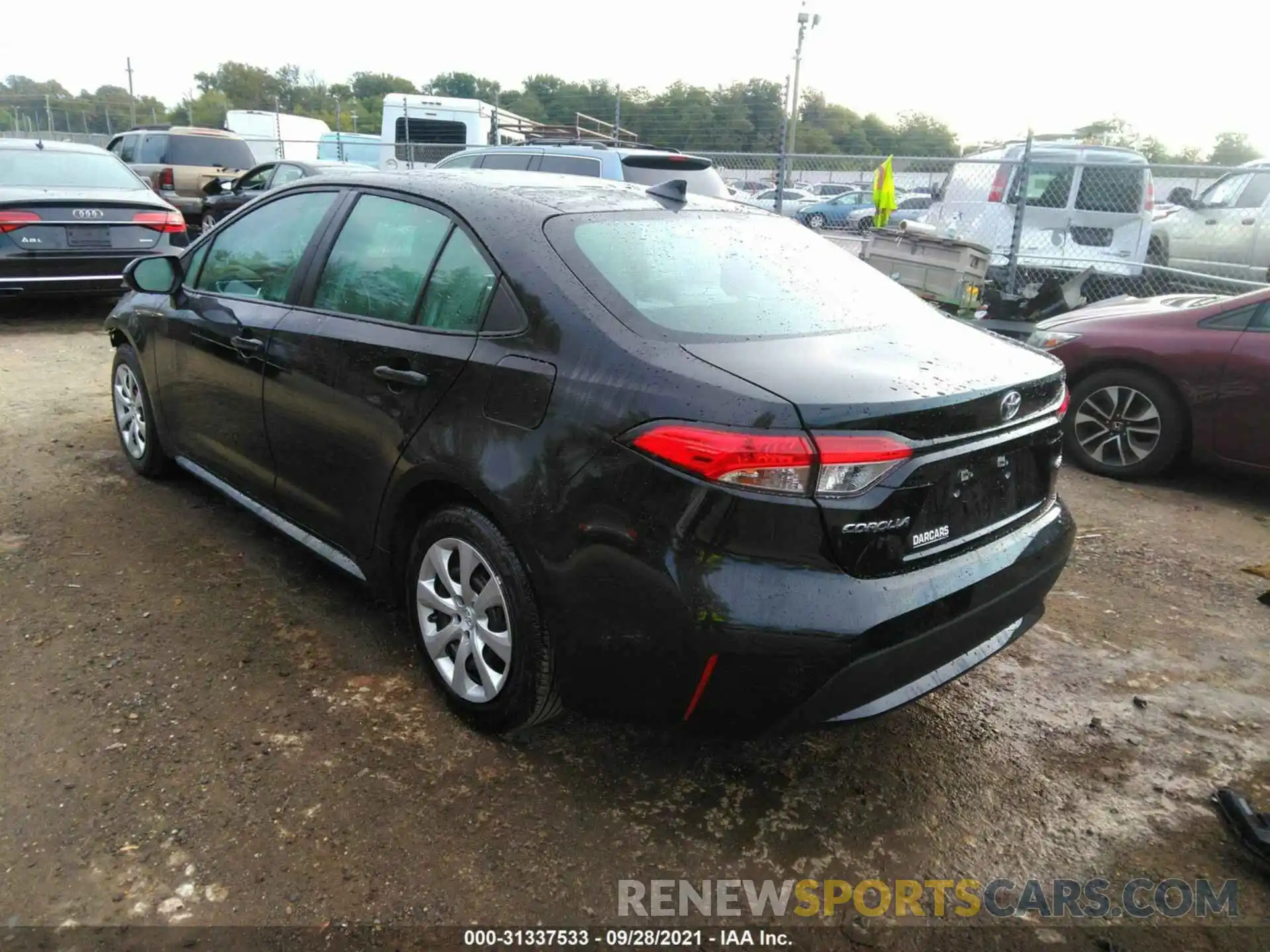 3 Photograph of a damaged car 5YFEPMAE1MP228779 TOYOTA COROLLA 2021