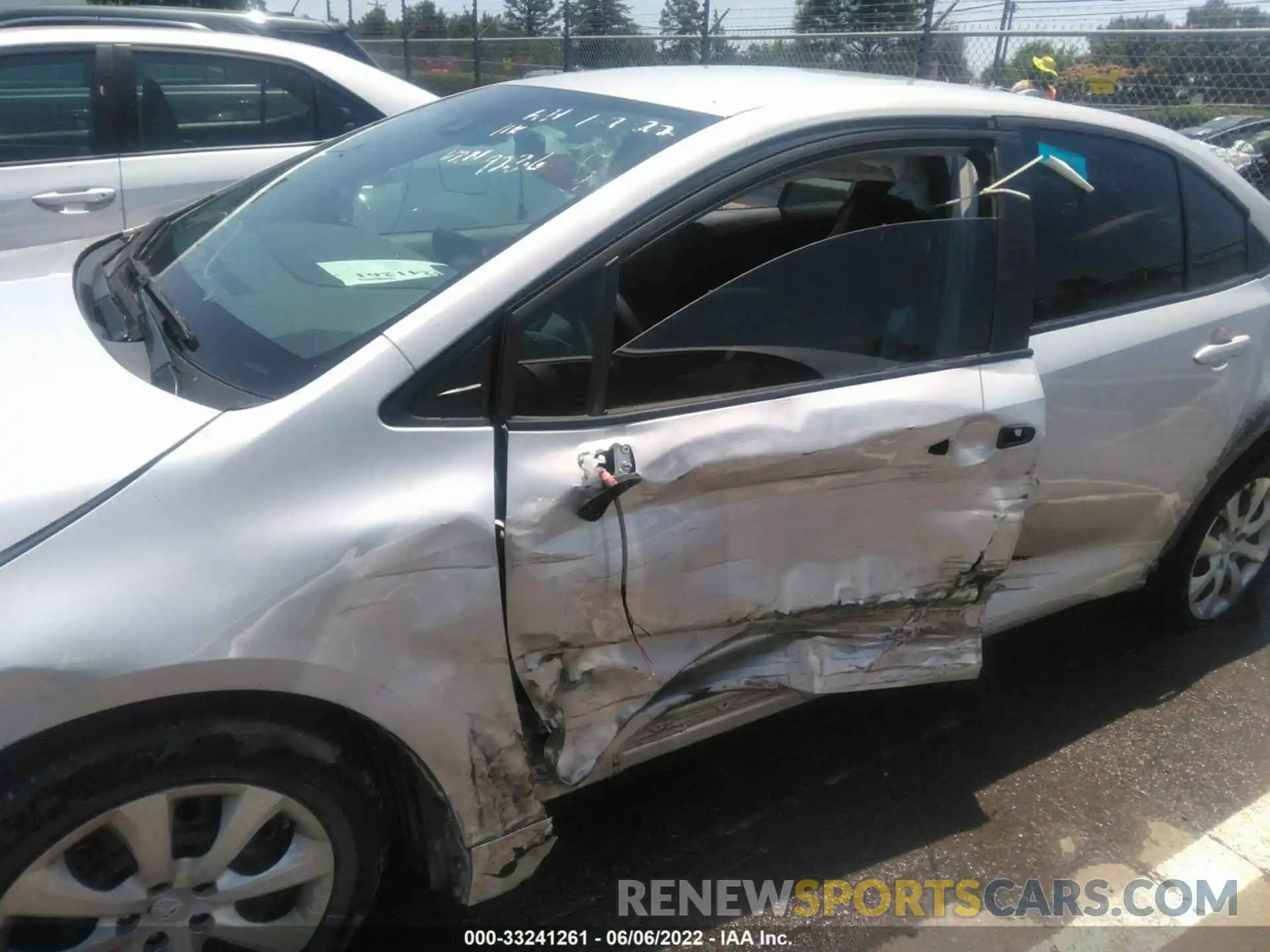 6 Photograph of a damaged car 5YFEPMAE1MP229236 TOYOTA COROLLA 2021