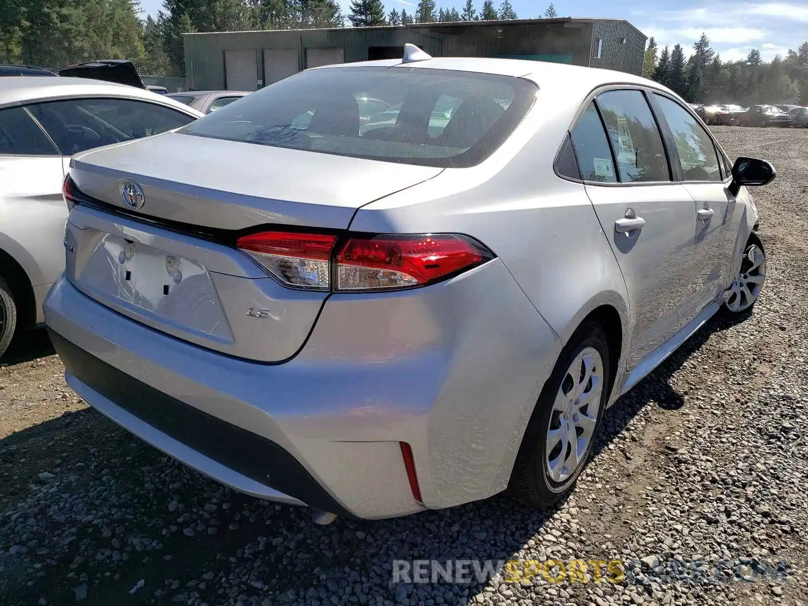 4 Photograph of a damaged car 5YFEPMAE1MP230192 TOYOTA COROLLA 2021