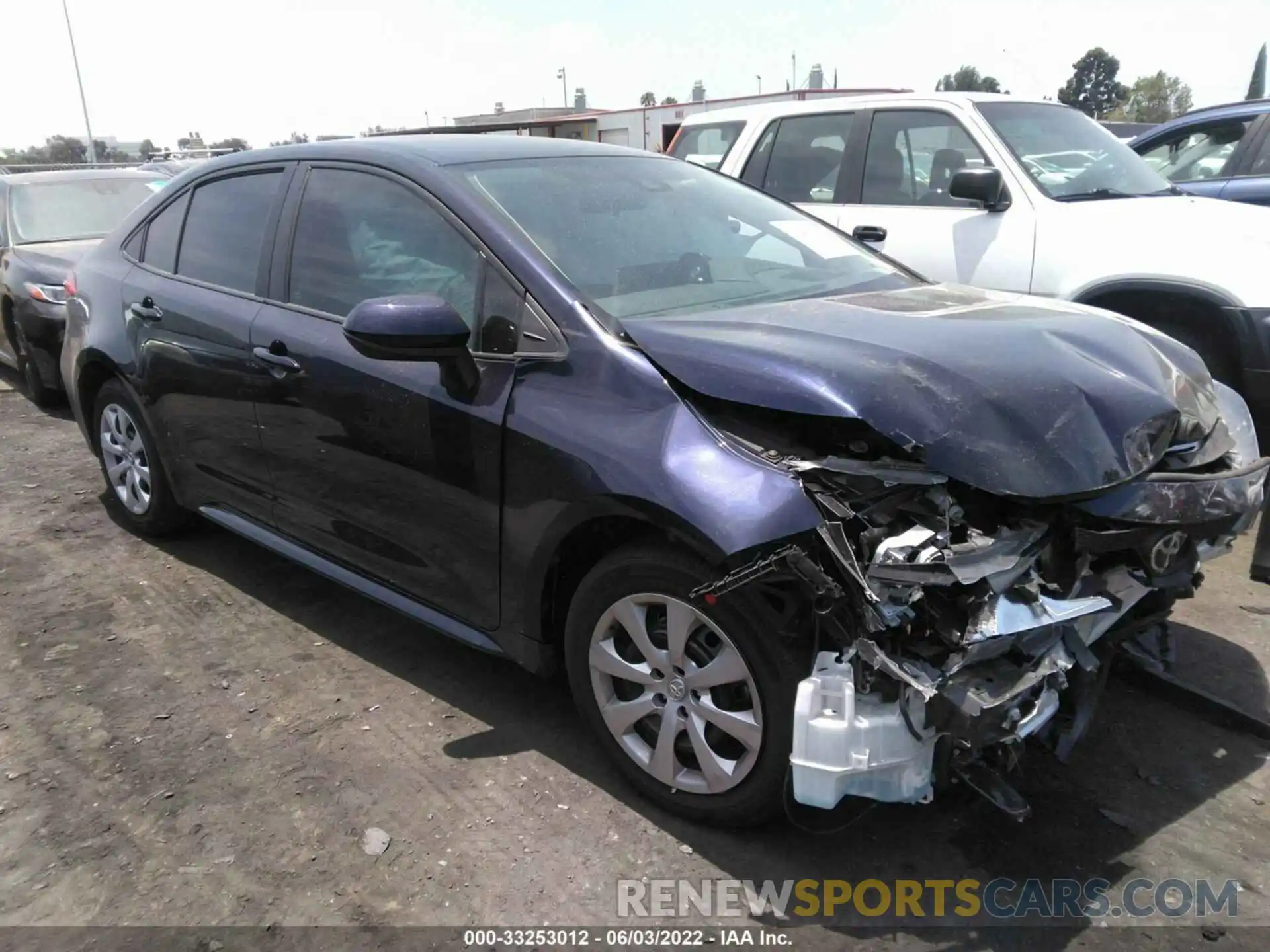 1 Photograph of a damaged car 5YFEPMAE1MP230614 TOYOTA COROLLA 2021