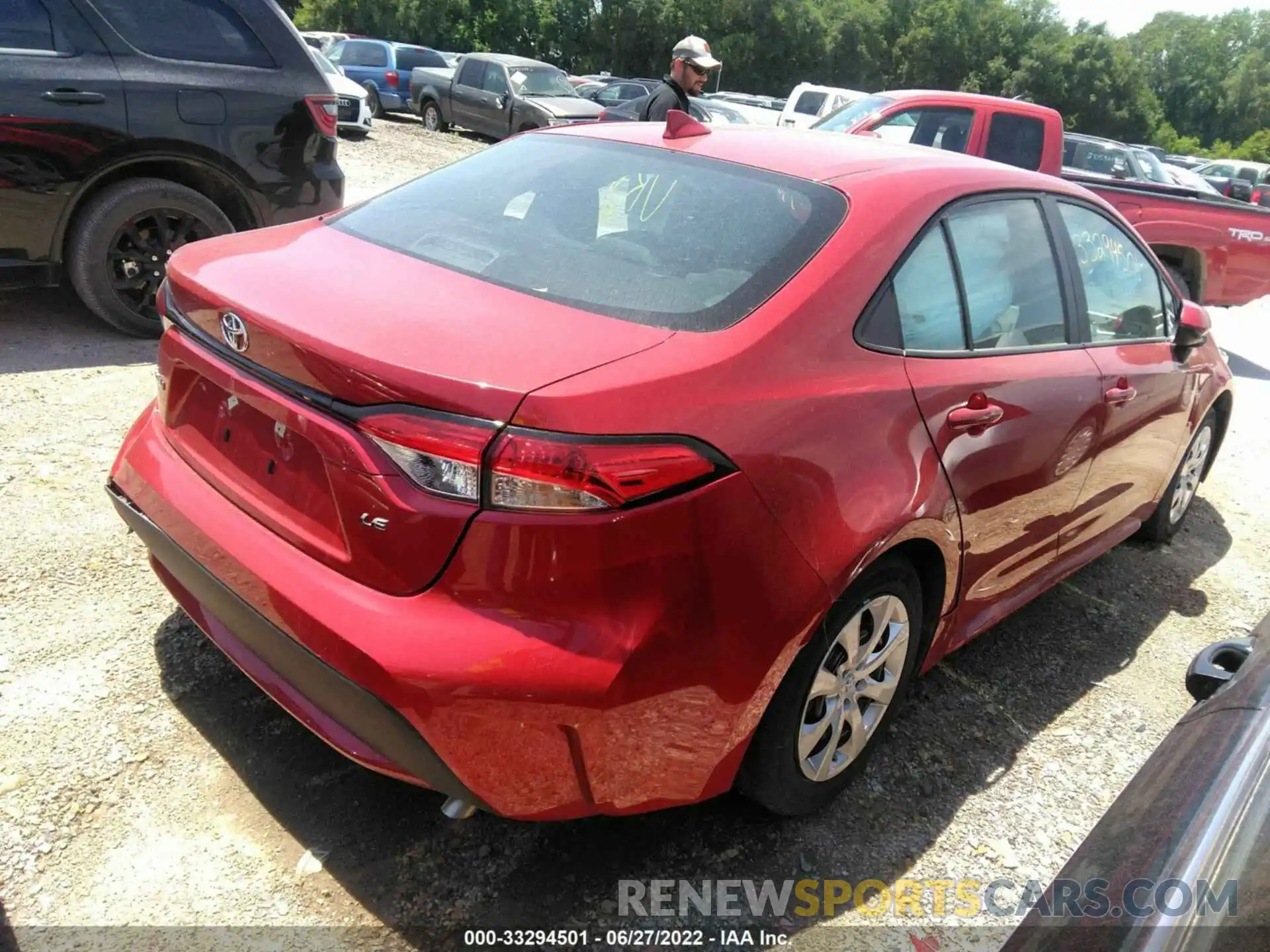 4 Photograph of a damaged car 5YFEPMAE1MP230631 TOYOTA COROLLA 2021