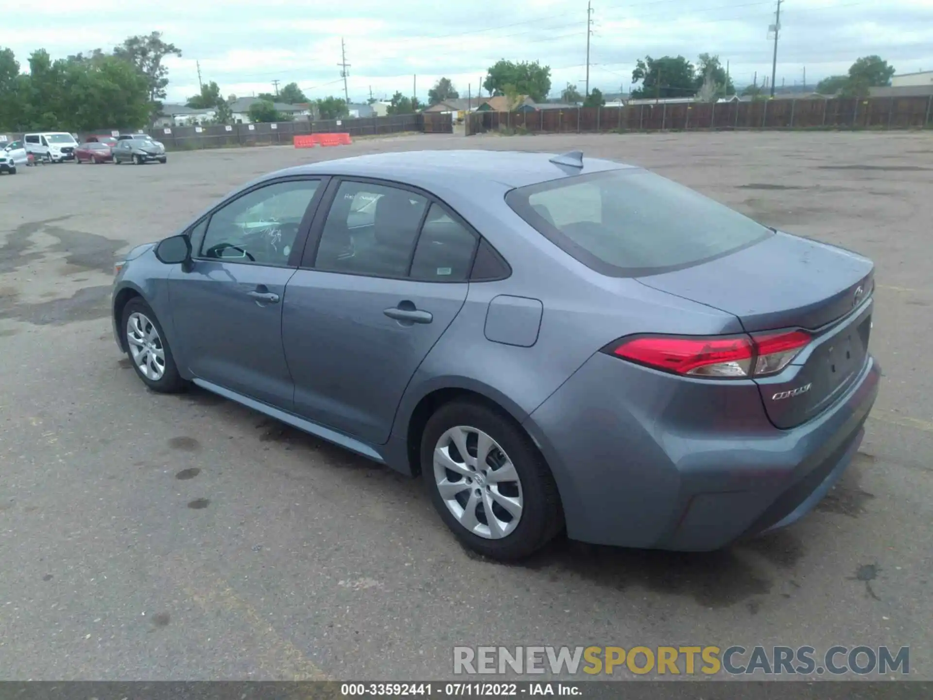 3 Photograph of a damaged car 5YFEPMAE1MP232122 TOYOTA COROLLA 2021